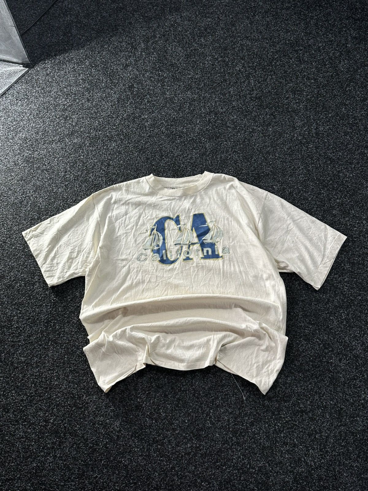 Vintage 🚨Rare Vintage CALIFORNIA SINGLE STITCH America USA Tee Shirt Size US XL / EU 56 / 4 - 1 Thumbnail