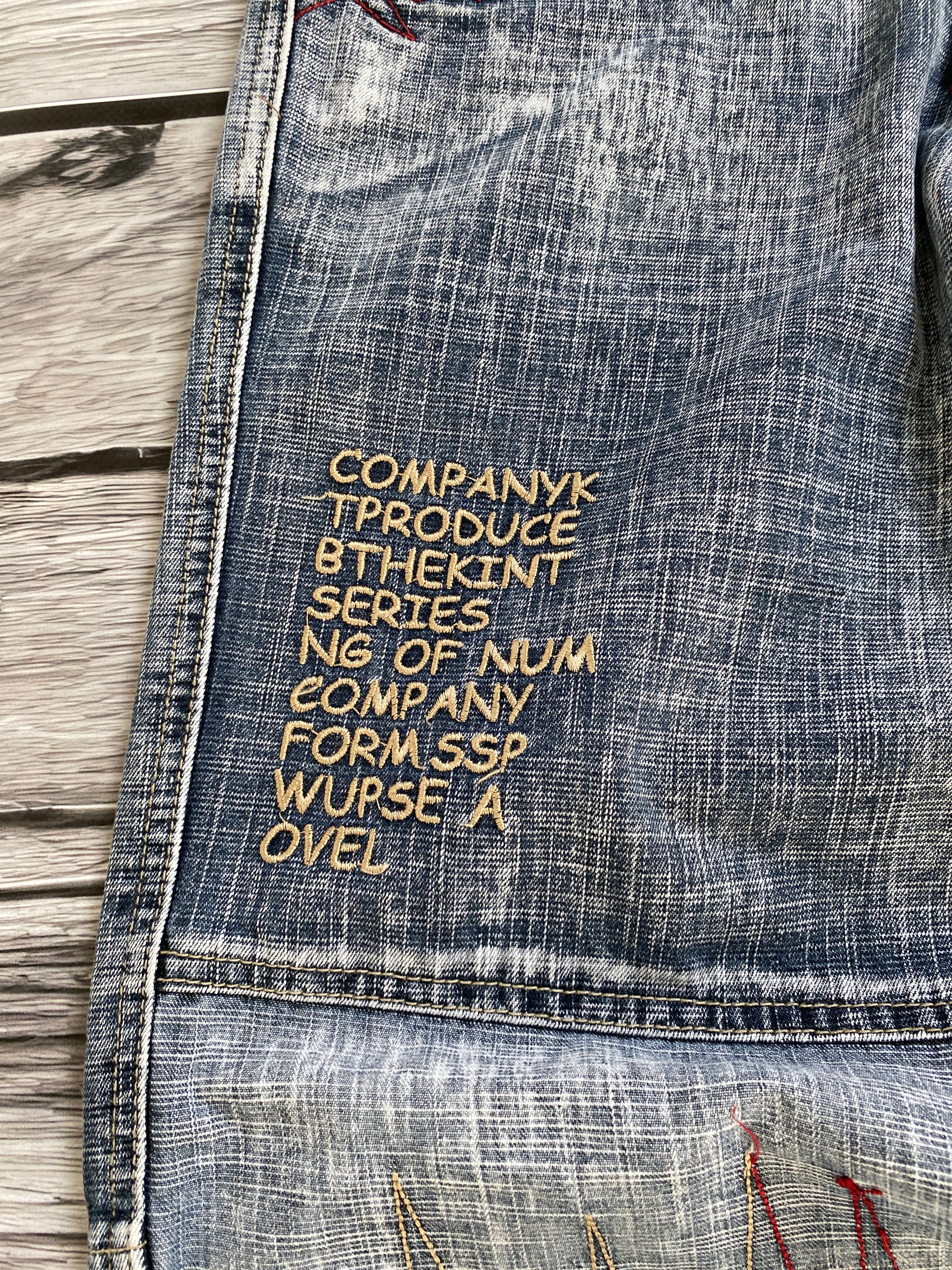 Hysteric Glamour Vintage Rick Owens Junya Watanabe Style Washed Jeans Size US 28 / EU 44 - 6 Thumbnail