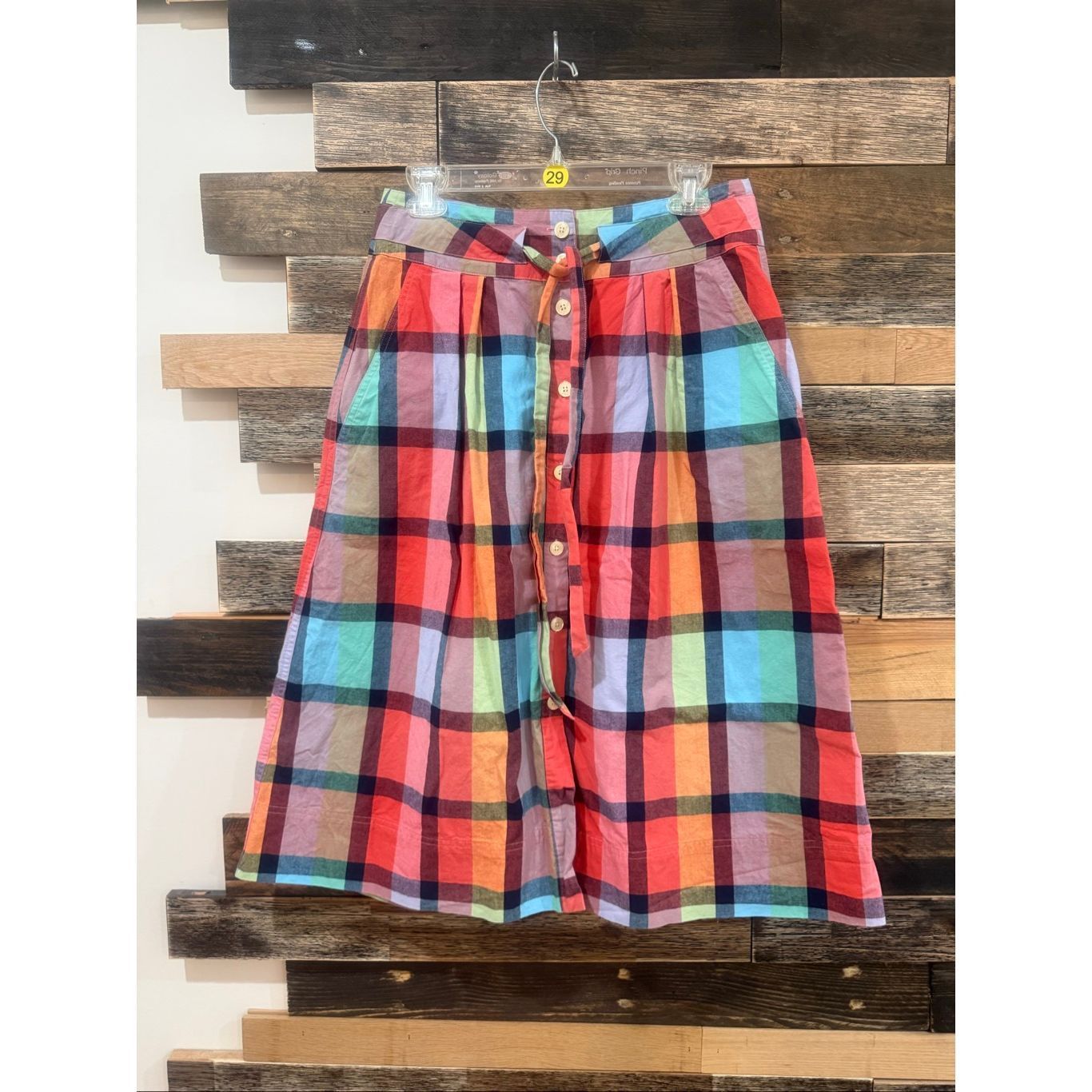 Gap Gap vintage cotton button skirt sz 6 Size 28" / US 6 / IT 42 - 1 Thumbnail