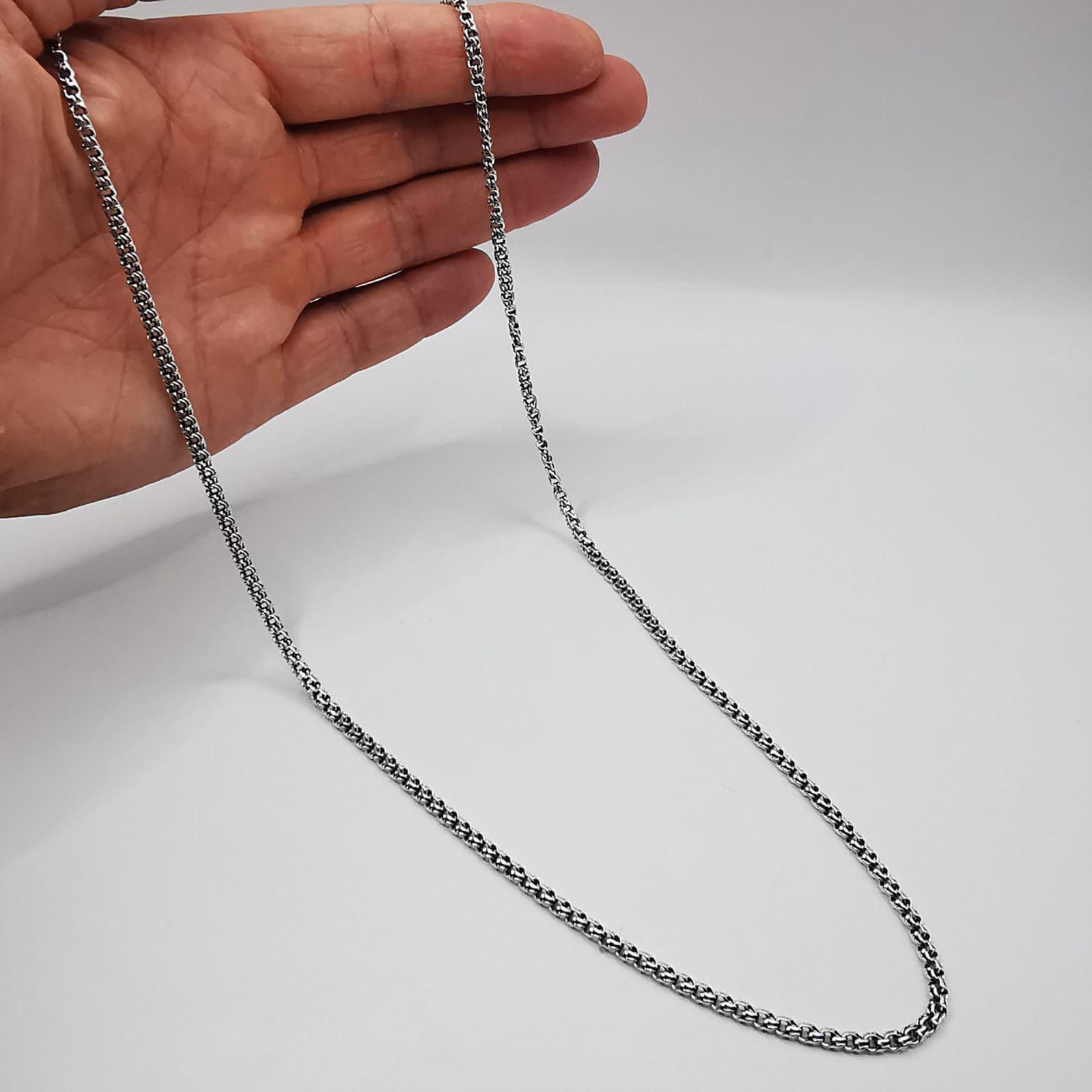 Vintage Vintage Jewelry Chain, 925 Sterling Silver, Signed 16,07g Size ONE SIZE - 4 Thumbnail