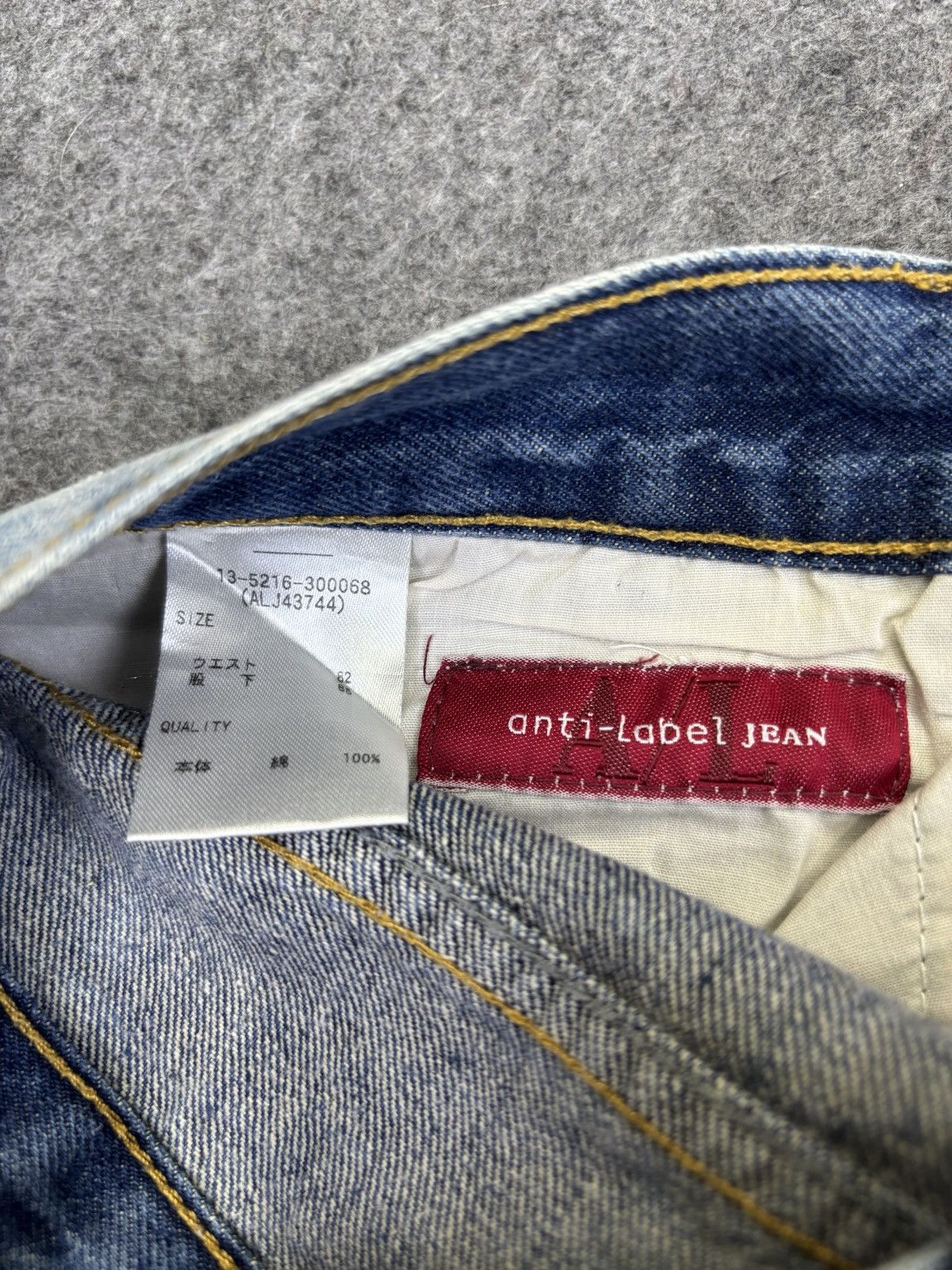 Japanese Brand Statement Pant 💥anti label Japan Soft Distressed Denim F947 Size US 32 / EU 48 - 15 Thumbnail