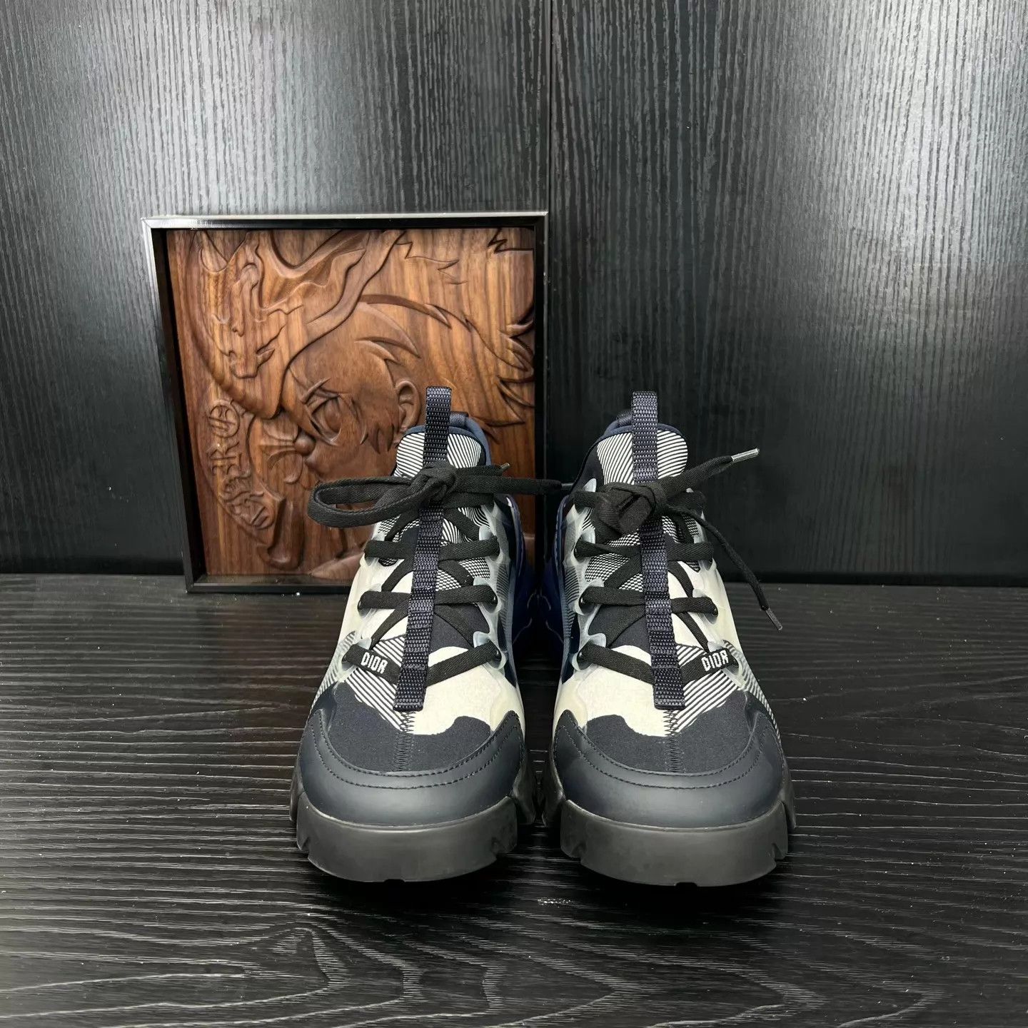 Dior DIOR D-Connect Navy Blue 38 Women's Near New Size US 7.5 / IT 37.5 - 2 Thumbnail