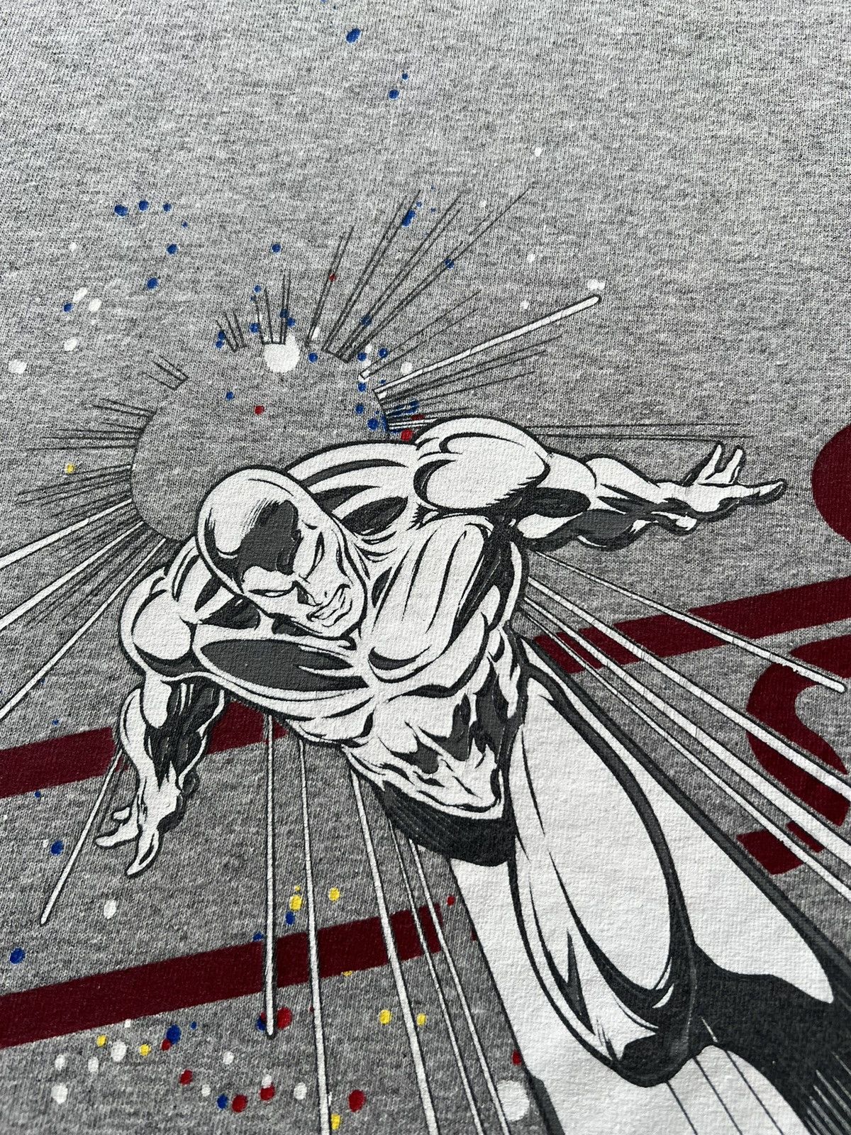 Marvel Comics Vintage 2000s Silver Surfer Marvel Comics Cartoon T-shirt Size US XL / EU 56 / 4 - 8 Thumbnail