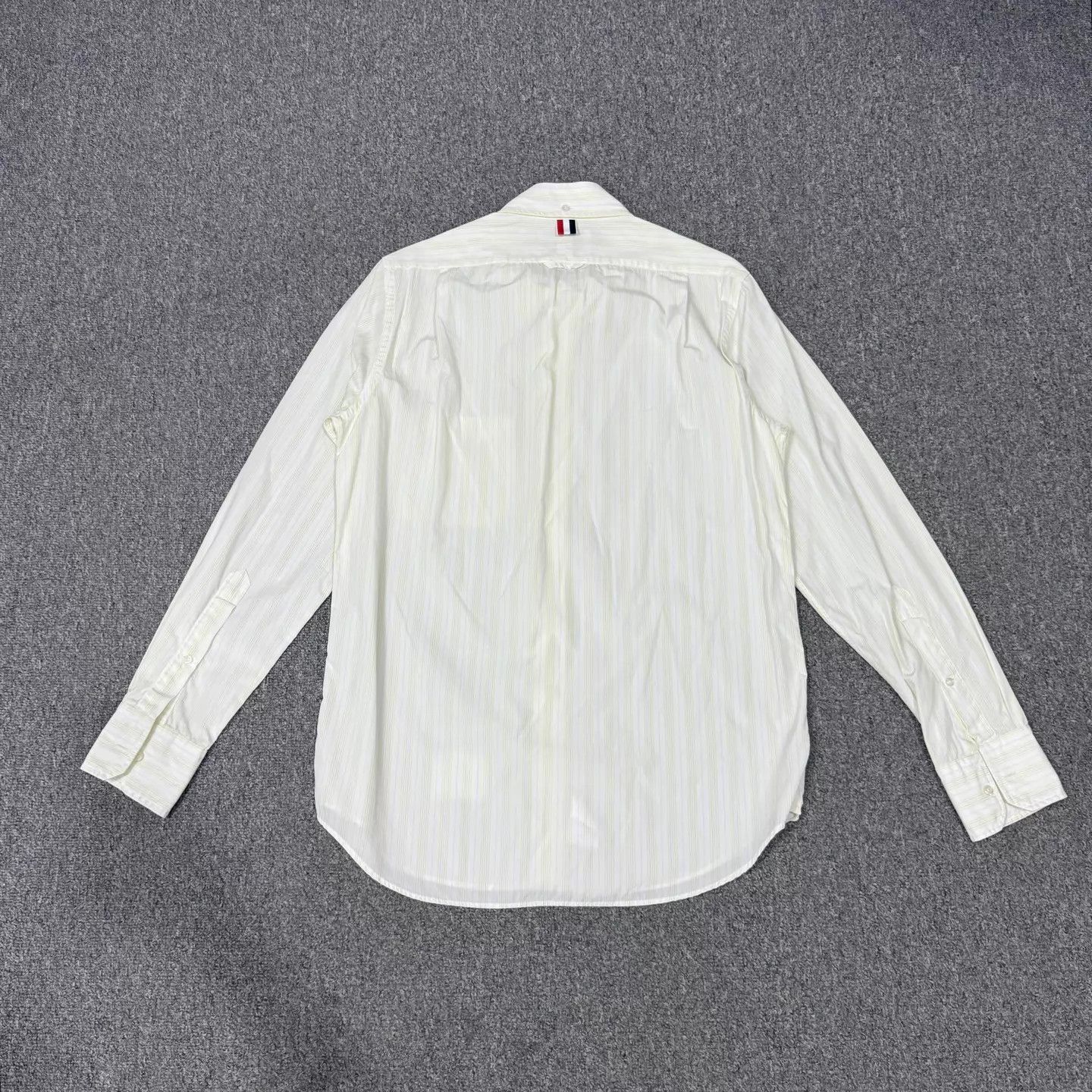 Thom Browne Thom Browne TB Striped LS Shirt Size 2 99 New Size US M / EU 48-50 / 2 - 2 Thumbnail