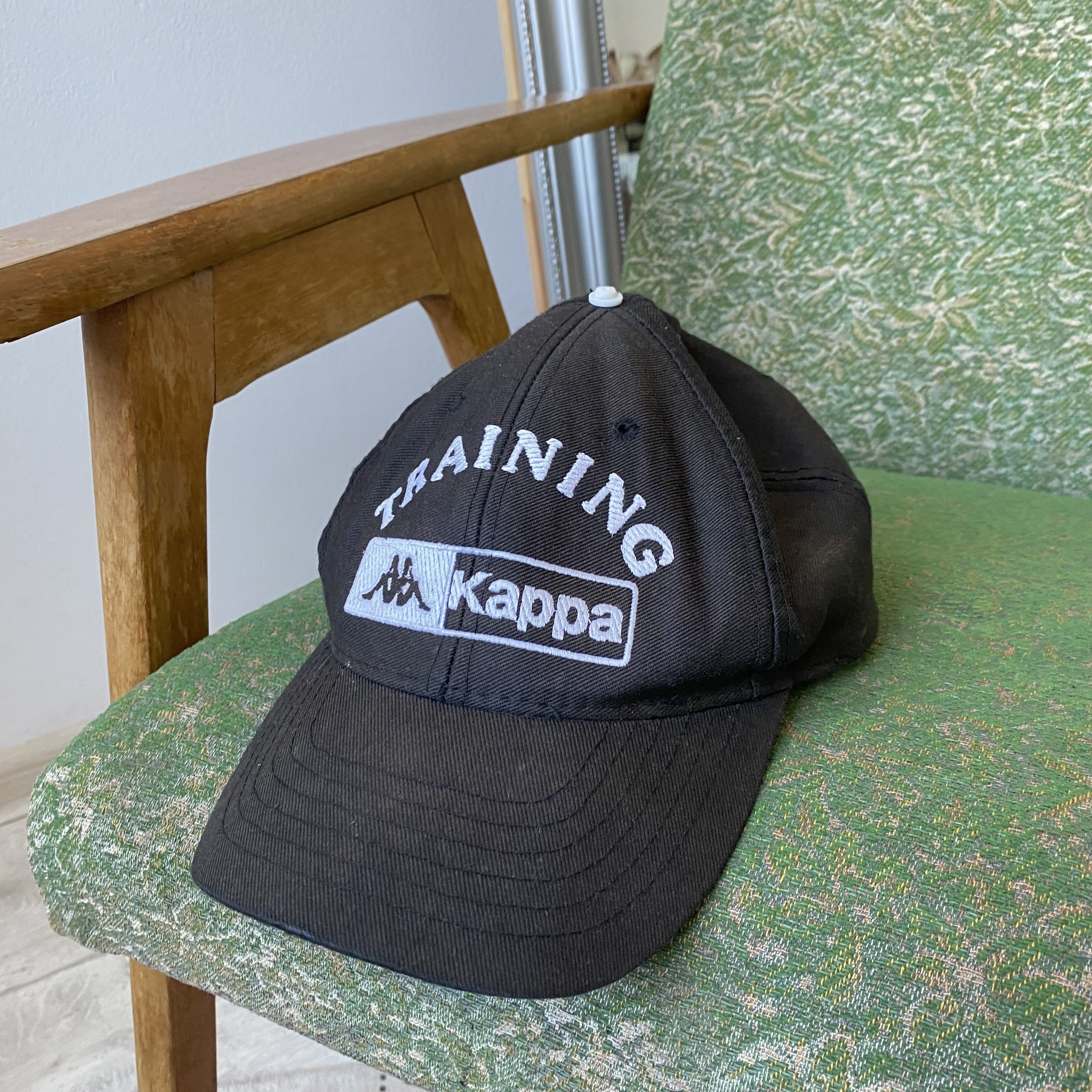 Kappa 🖤 Vintage 80-90s Faded Kappa cap training Dad hat Size ONE SIZE - 8 Thumbnail