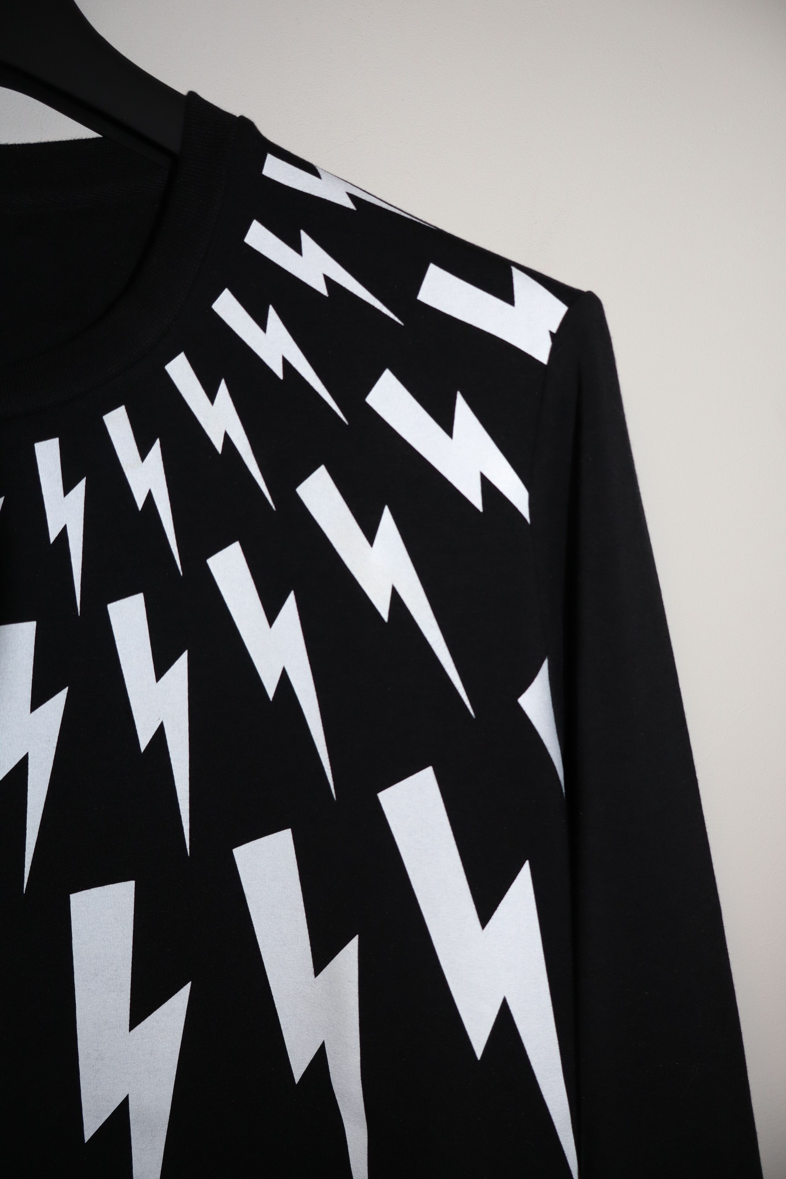 Neil Barrett Lightning bolt print sweatshirt Size US M / EU 48-50 / 2 - 2 Thumbnail