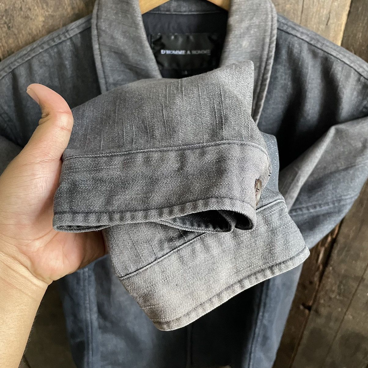 Japanese Brand D Homme A Homme Denim Zipper Jacket Size US L / EU 52-54 / 3 - 7 Thumbnail