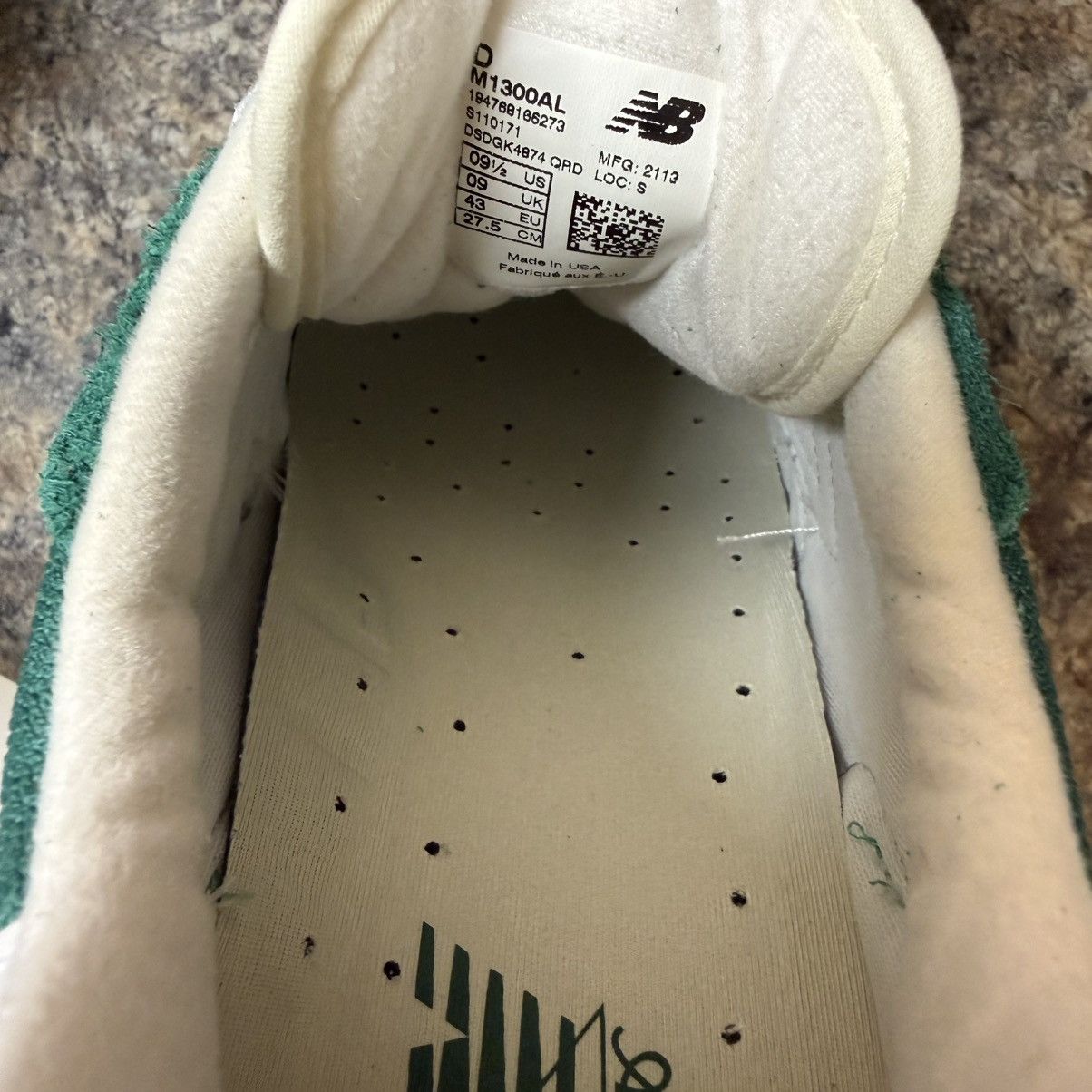 Aime Leon Dore × New Balance New Balance Aimé Leon Dore x 1300 Suede Green White Size 9.5 Size US 9.5 / EU 42-43 - 7 Thumbnail