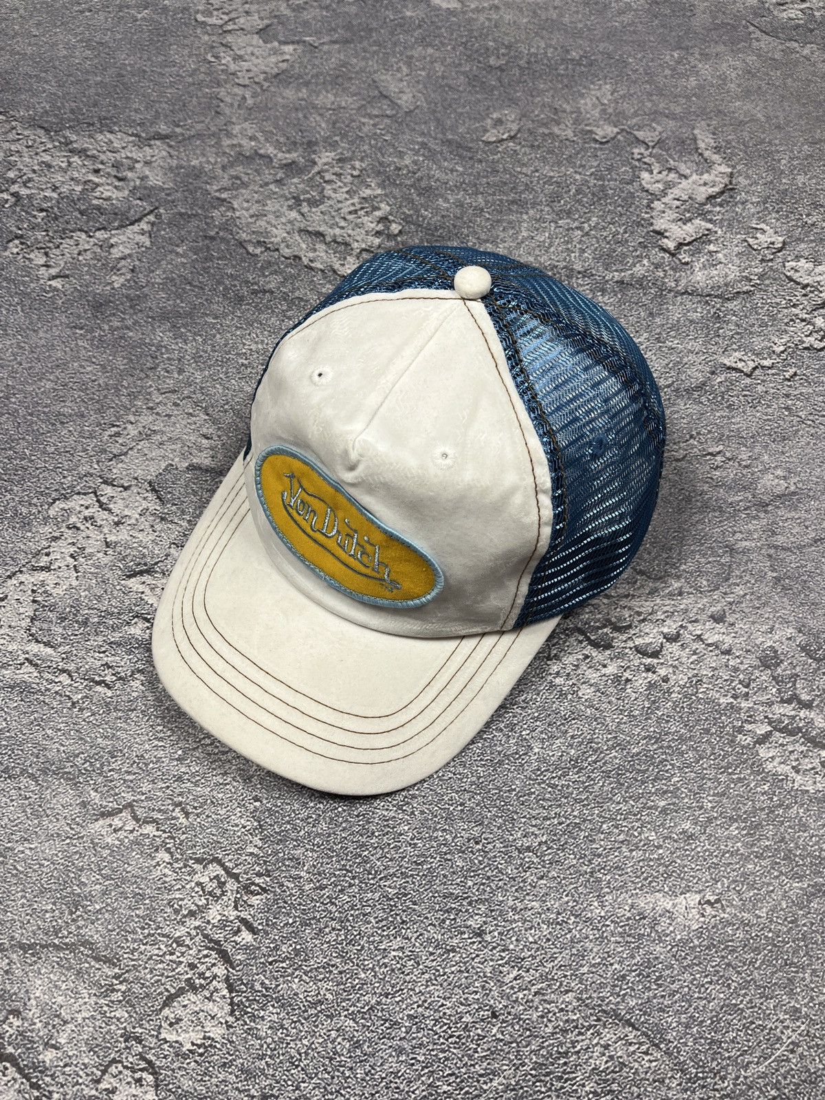 Von Dutch Von Dutch Trucker Hat White SnapBack Cap Size ONE SIZE - 1 Thumbnail