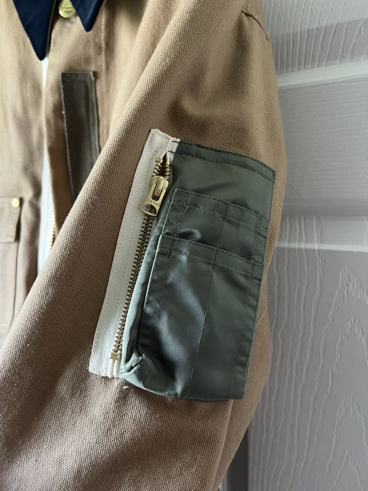 Carhartt × Sacai Sacai X Carhartt WIP Canvas X MA-1 Jacket Michigan Size US S / EU 44-46 / 1 - 3 Thumbnail