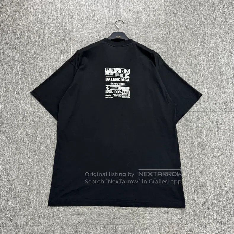 Balenciaga Balenciaga Letter Printed Short Sleeve Size US S / EU 44-46 / 1 - 5 Thumbnail