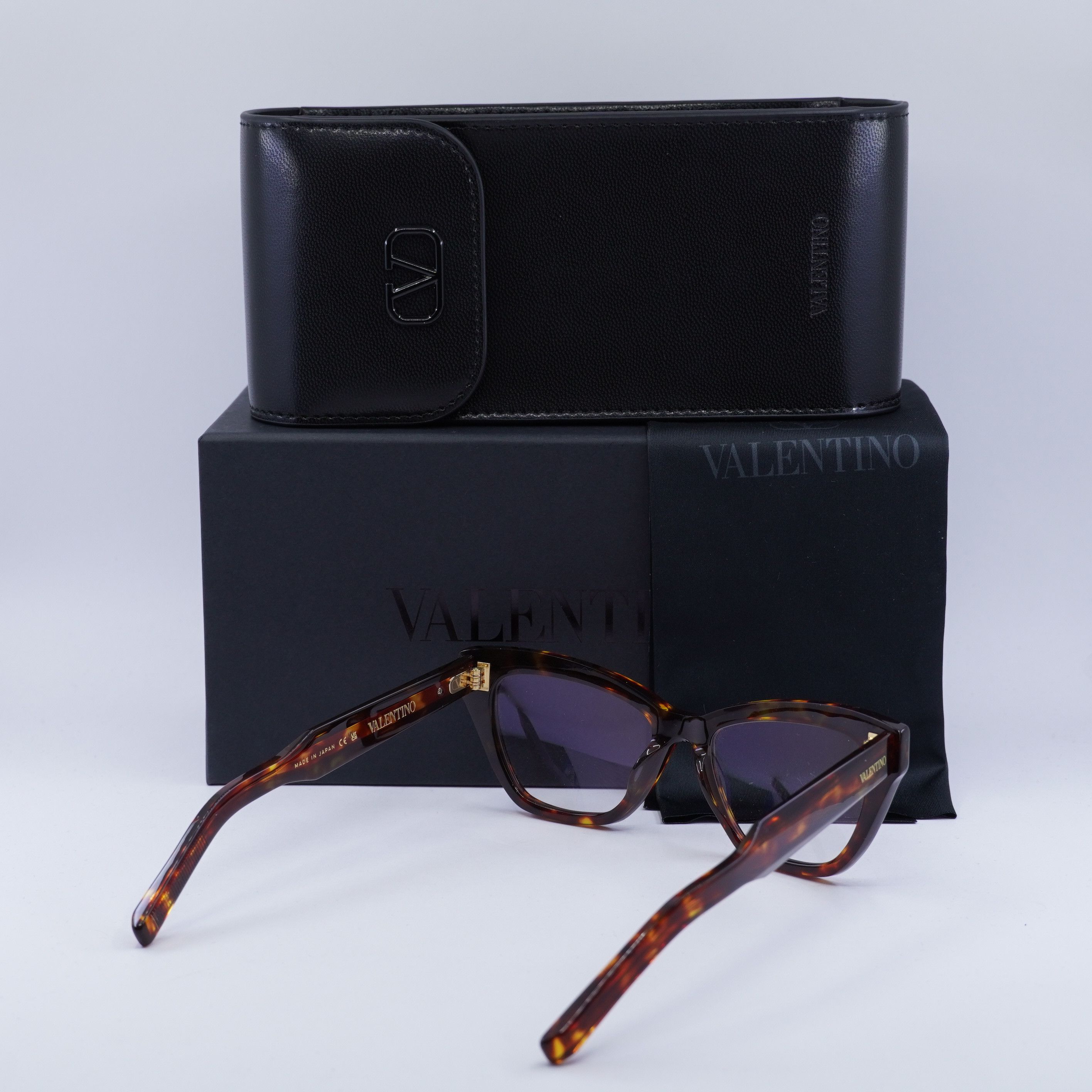 Valentino Valentino V-TALE VLX-140B Eyeglasses Havana 53mm Cat Eye Size ONE SIZE - 10 Thumbnail