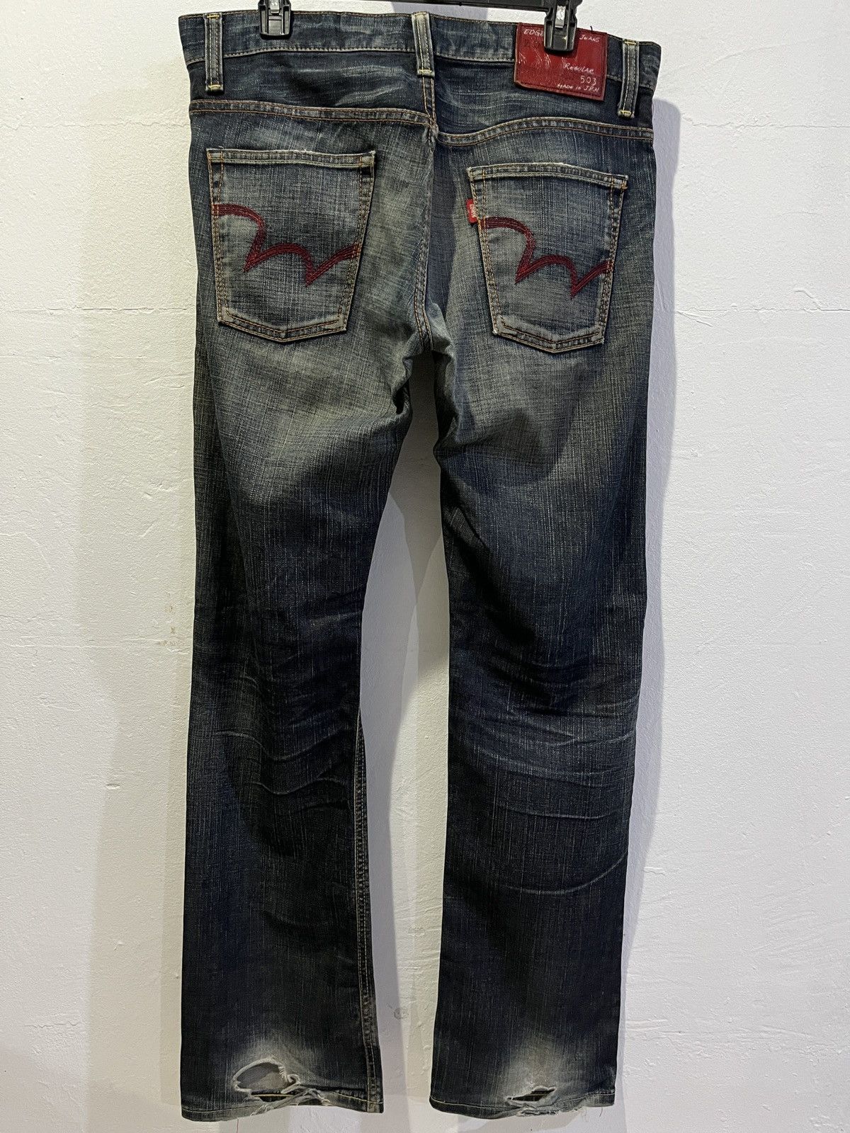 Edwin Vintage Japan Edwin Distressed jeans Size US 34 / EU 50 - 7 Thumbnail