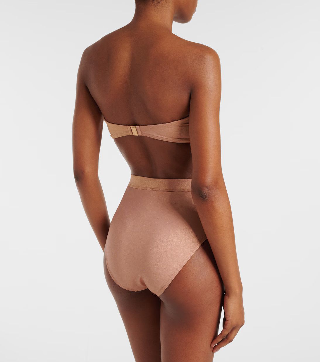 Zimmermann oc11z0126 Size: 4 / Everley Lamé Bikini Bottoms in Pink Size ONE SIZE - 3 Thumbnail