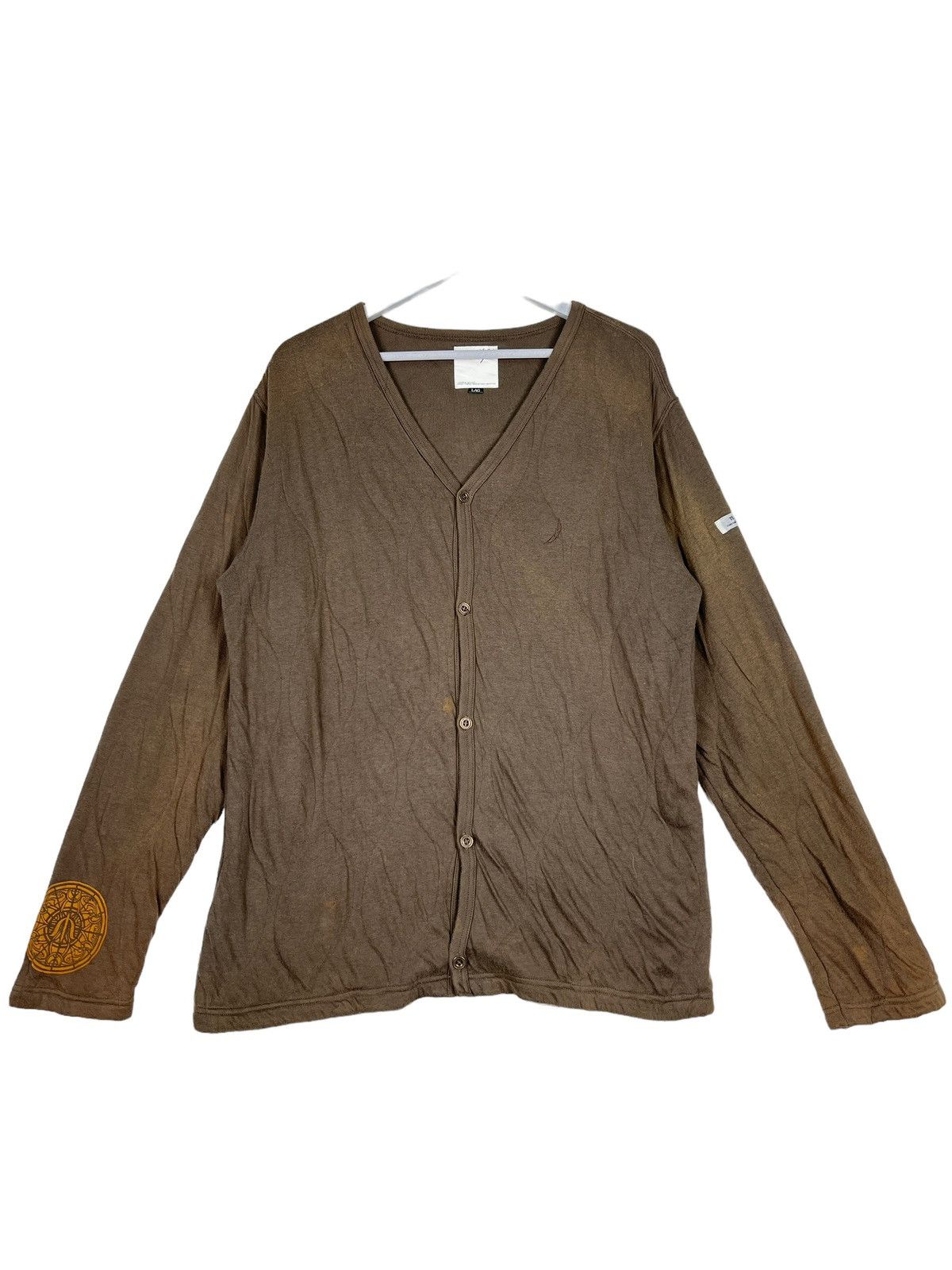 Japanese Brand 🔥 MANIFEST TEAR APART CARDIGAN MADE IN JAPAN Size US L / EU 52-54 / 3 - 2 Thumbnail