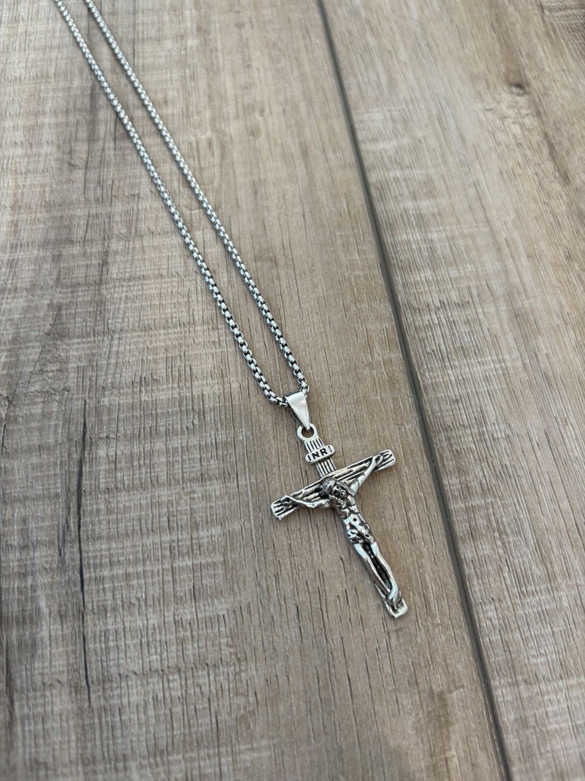 Other Stainless Steel Cross Pendant Size ONE SIZE - 1 Thumbnail