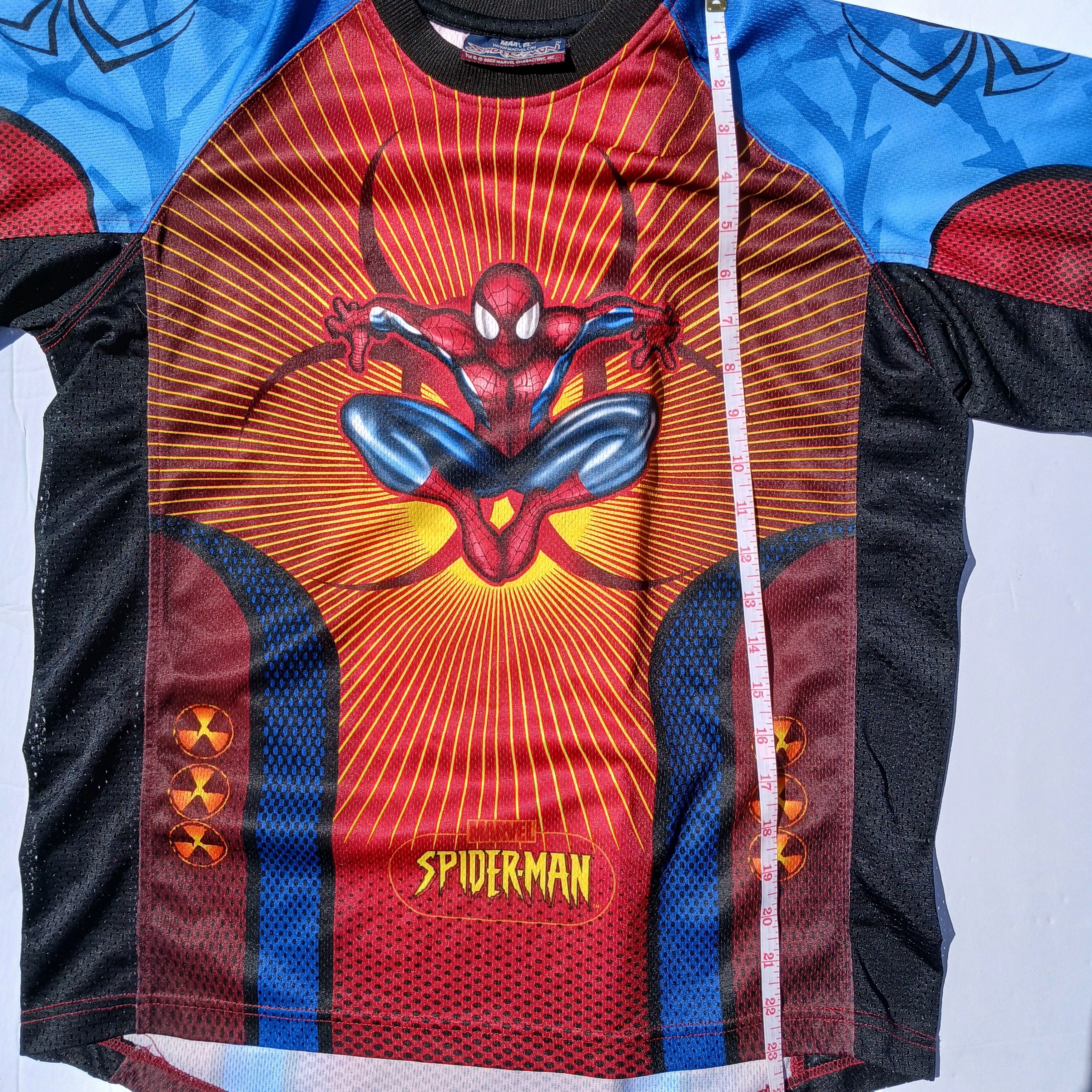 Marvel Comics Spider-Man Graphic Jersey Vintage 2002 Size US S / EU 44-46 / 1 - 2 Thumbnail