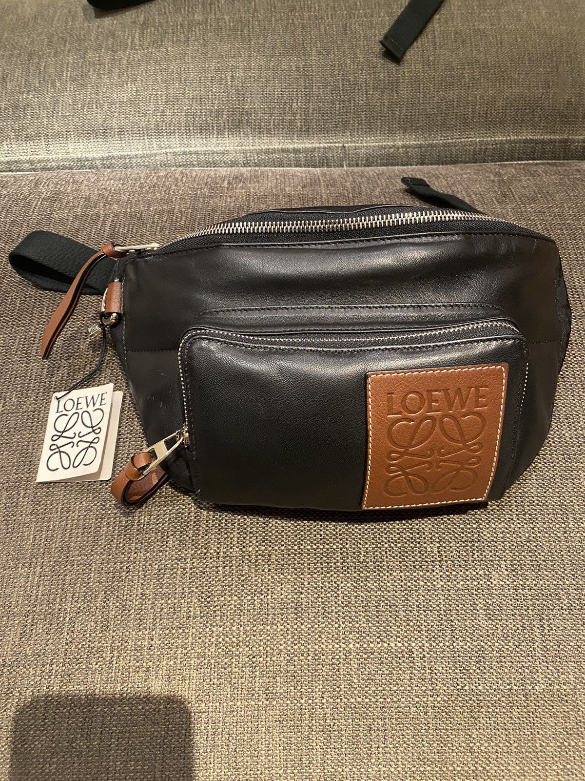 Loewe Deal‼️LOEWE Leather puffy crossbody waistbag bumbag Size ONE SIZE - 15 Thumbnail