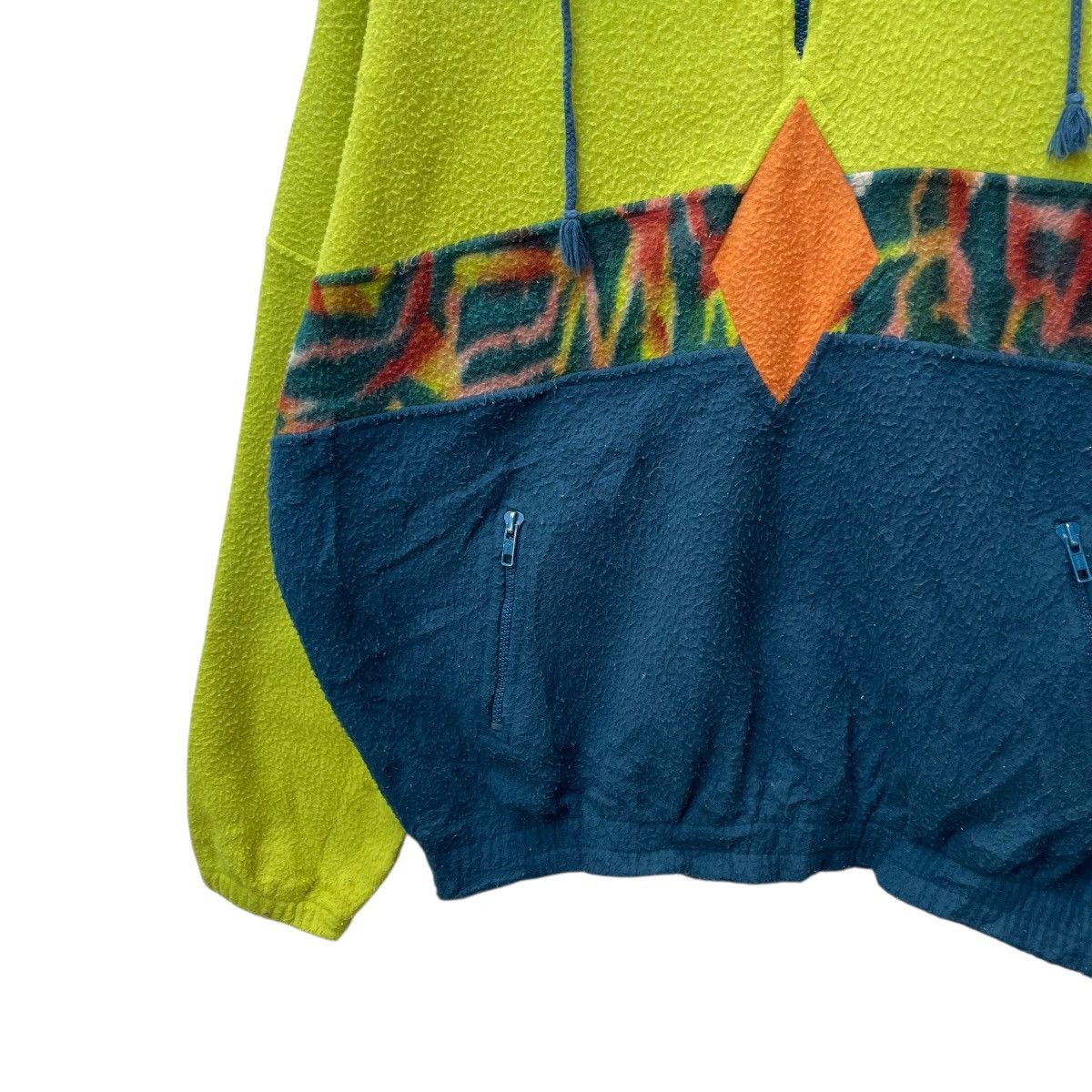 Japanese Brand × Vintage Vintage Japanese Brand Fleece Jacket Multi Colour Jacket Size US M / EU 48-50 / 2 - 4 Thumbnail