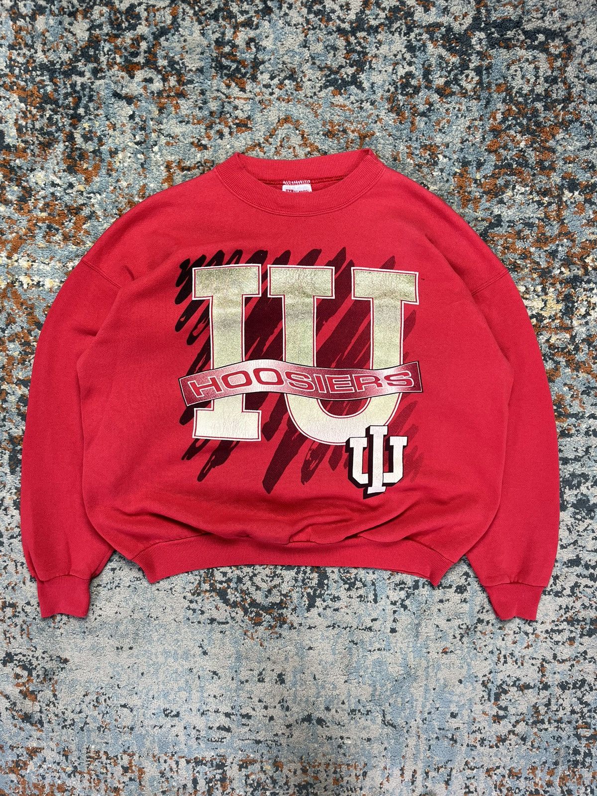 NBA × Vintage Vintage 90s NBA Indiana Hoosiers graphic sweatshirt Size US L / EU 52-54 / 3 - 1 Thumbnail