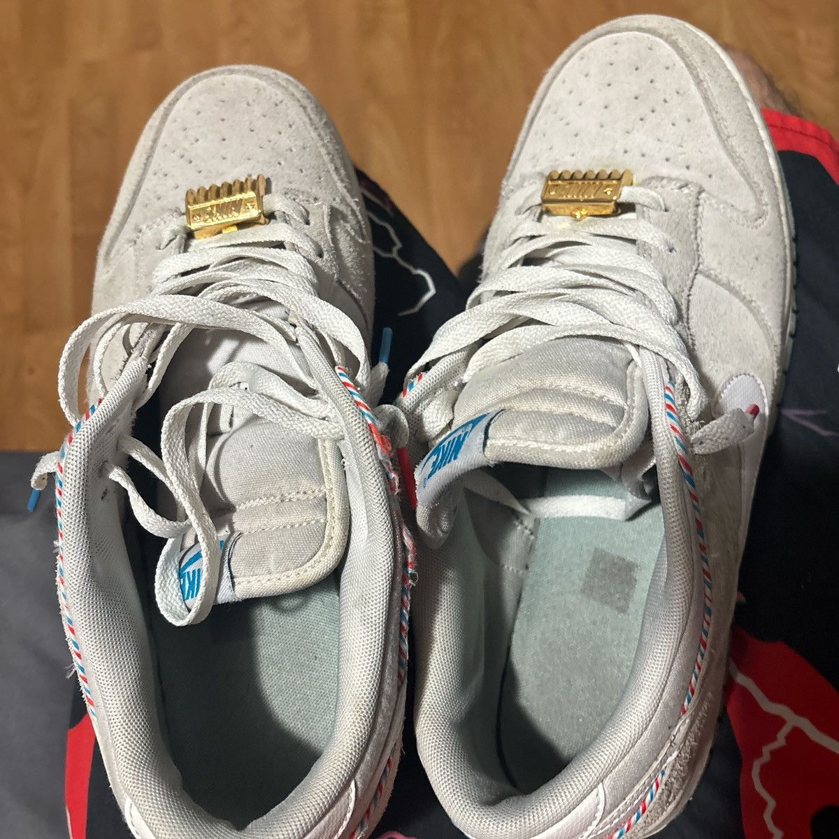 Nike Nike dunk low barber shop Size US 11 / EU 44 - 4 Thumbnail