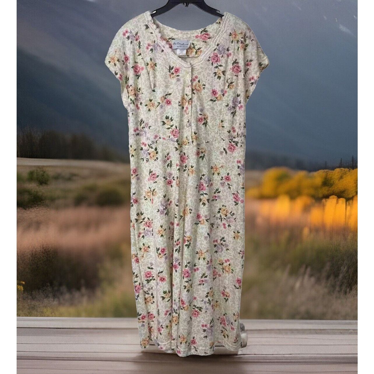 Other Ms Conduct Carriage Court Dress Womens 16P Floral Vintage Size XXL / US 16-18 / IT 52-54 - 19 Thumbnail