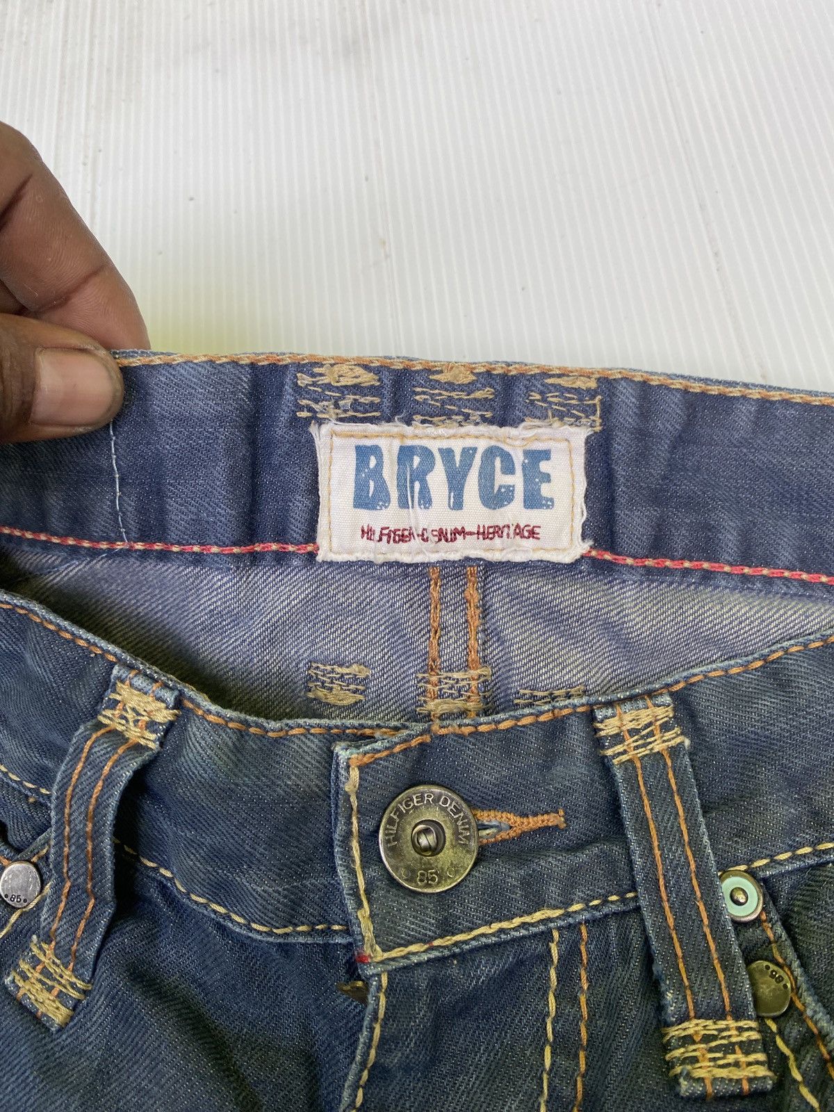Tommy Hilfiger × Vintage Vintage tommy hilfinger brcy denim Size US 32 / EU 48 - 8 Thumbnail