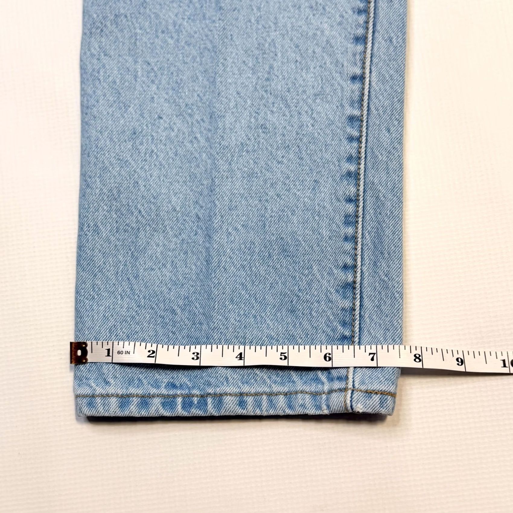 Levi's Levi's 501 150th Anniversary Edition Jeans Mens 32x30 Blue Light Wash Button Fly Denim Straight Size US 32 / EU 48 - 4 Thumbnail