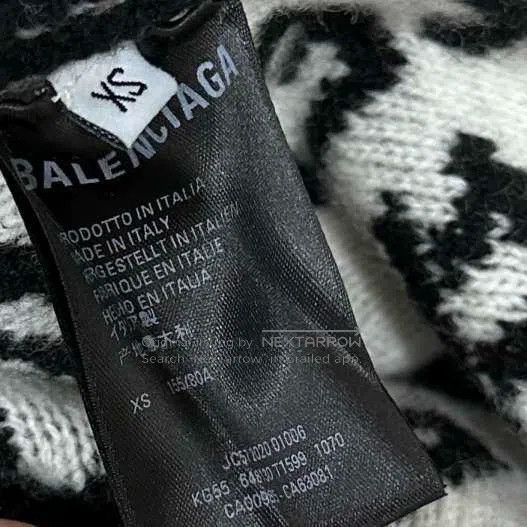 Balenciaga Balenciaga Ox Year Limited Full Printed Logo Knit Sweater Size US XS / EU 42 / 0 - 5 Thumbnail