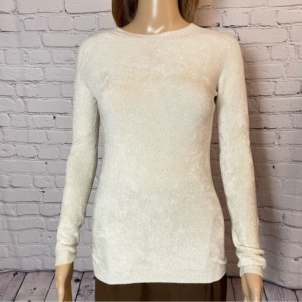 Other New Transit Par-Such Fuzzy Ivory Sweater Made in Italy Size Size M / US 6-8 / IT 42-44 - 9 Thumbnail