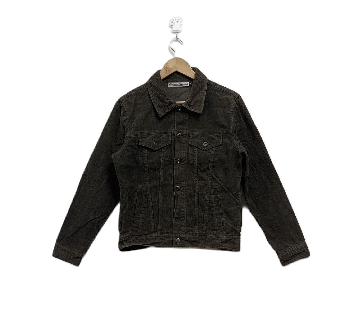 Japanese Brand Raymond Basquiat Trucker Jacket Corduroy Size US M / EU 48-50 / 2 - 1 Thumbnail