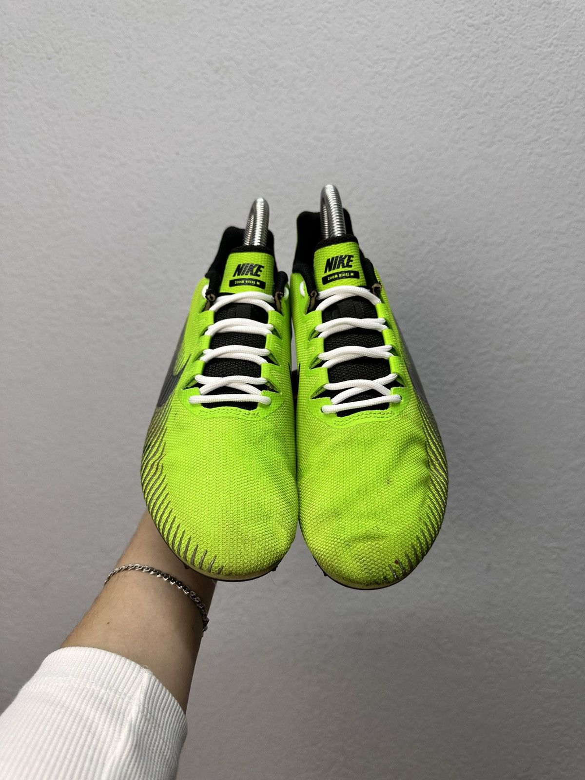 Nike Nike Zoom Superfly Elite Track Spikes Volt Green Men's 41 Size US 8 / EU 41 - 2 Thumbnail