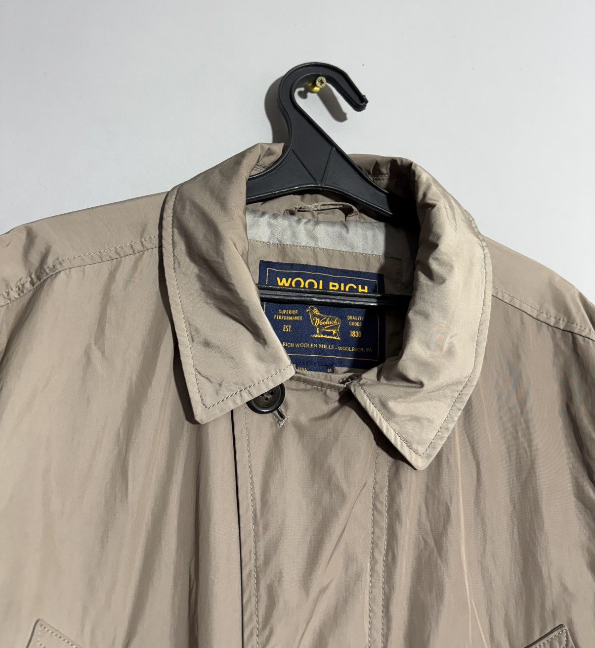 Woolrich Woolen Mills Woolrich Nylon Beige Light Jacket Size US M / EU 48-50 / 2 - 3 Thumbnail