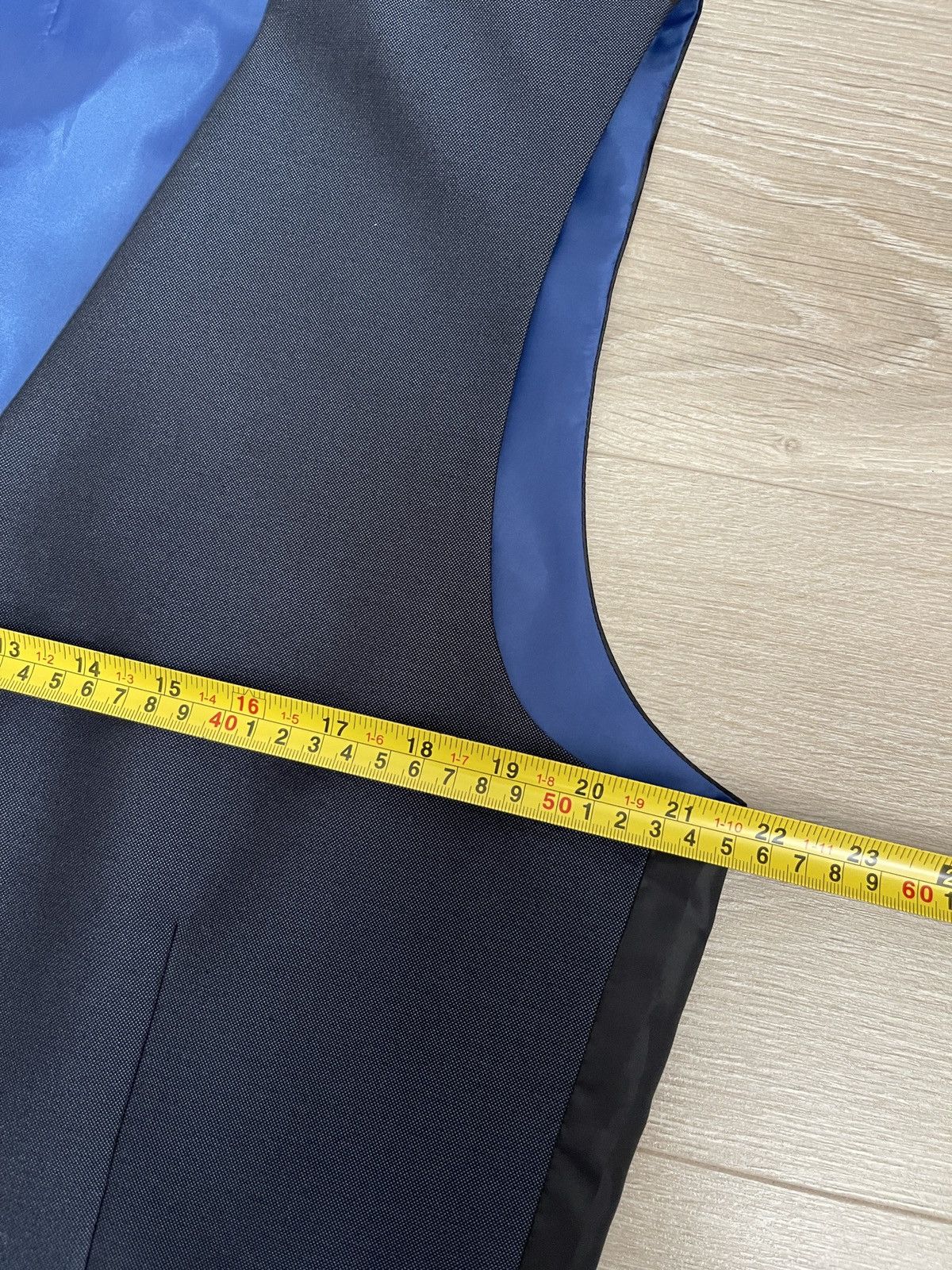 NEXT Classic suit next 44R blazer trousers vest gray dark blue Size 44R - 16 Thumbnail