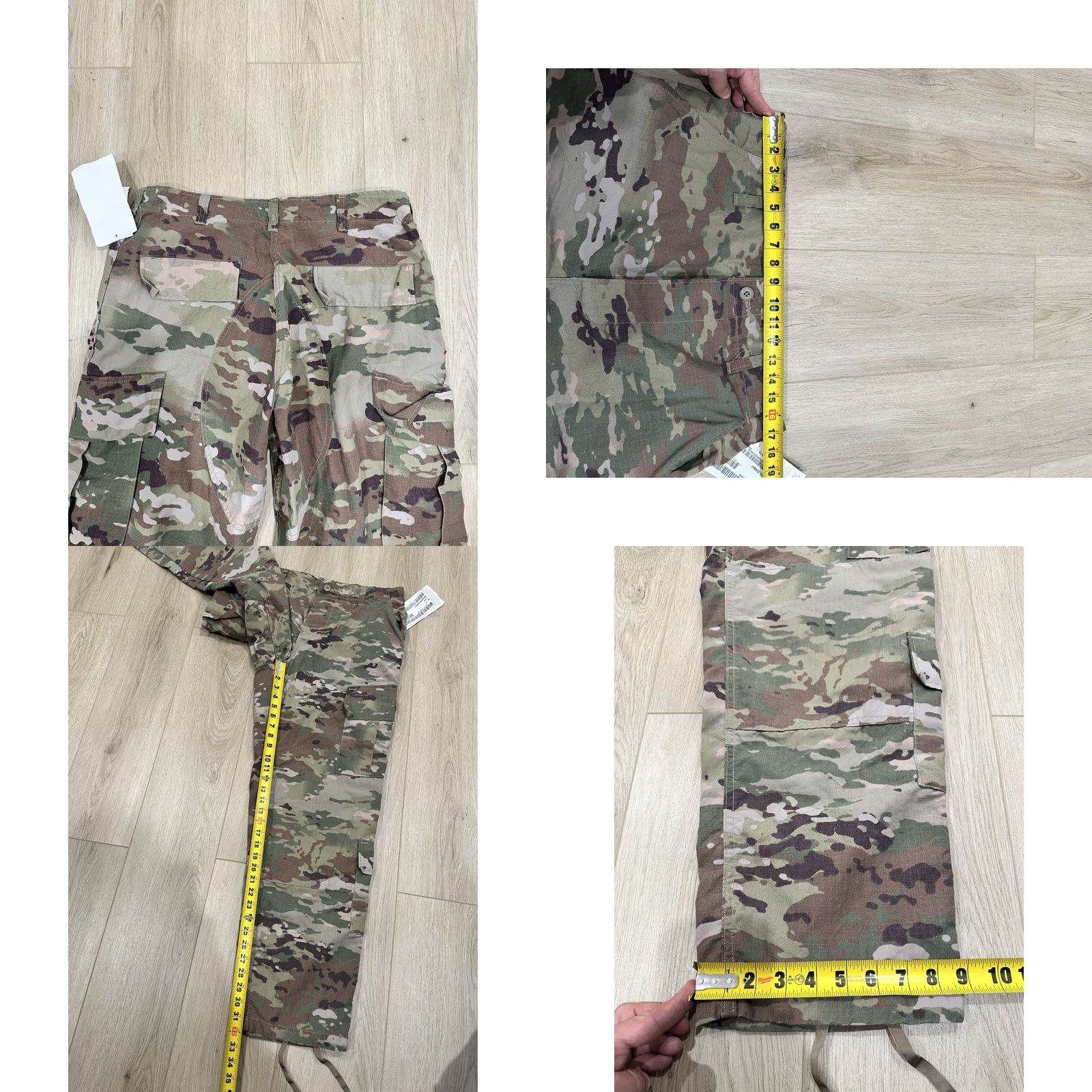 Vintage US Army Combat Trouser Multicam Flame Resistant Insect Guard Medium Regular Mens Pants Size US 31 - 9 Thumbnail