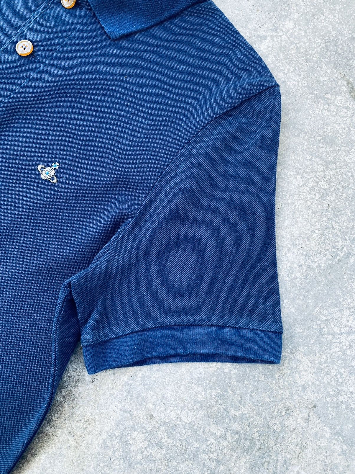 Vivienne Westwood Vintage 90s Vivienne Westwood Small Logo Polo Tees Size US S / EU 44-46 / 1 - 10 Thumbnail