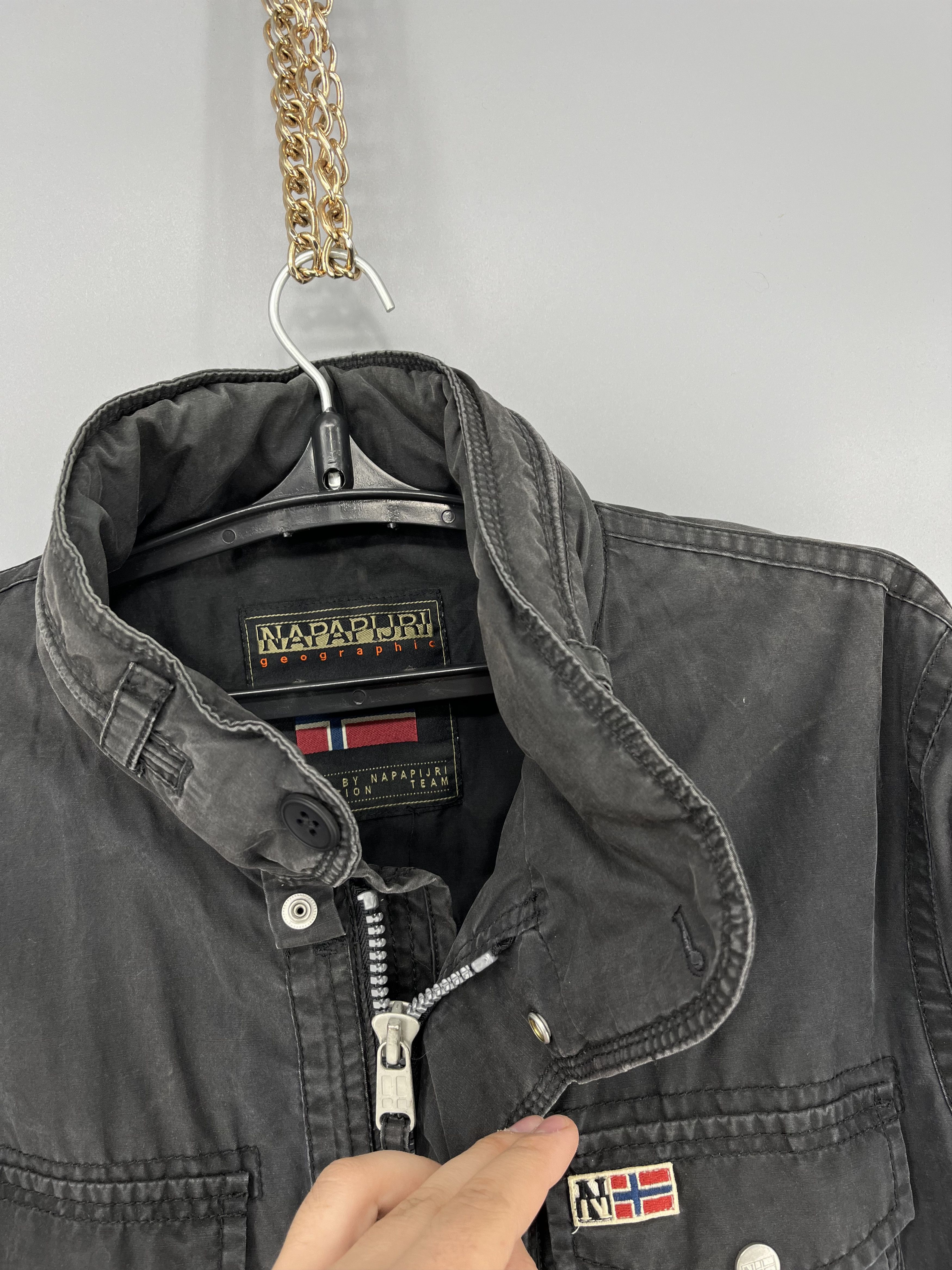 Other Napapijri Cargo Utility Multipockets Field Military Jacket Size US XL / EU 56 / 4 - 11 Thumbnail