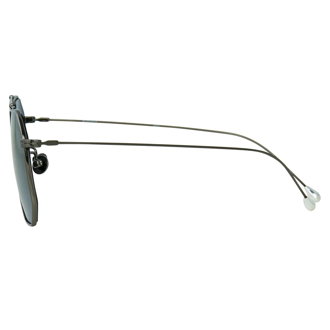 Ann Demeulemeester Ann Demeulemeester Sunglasses Square Brushed Gun metal Size ONE SIZE - 7 Thumbnail