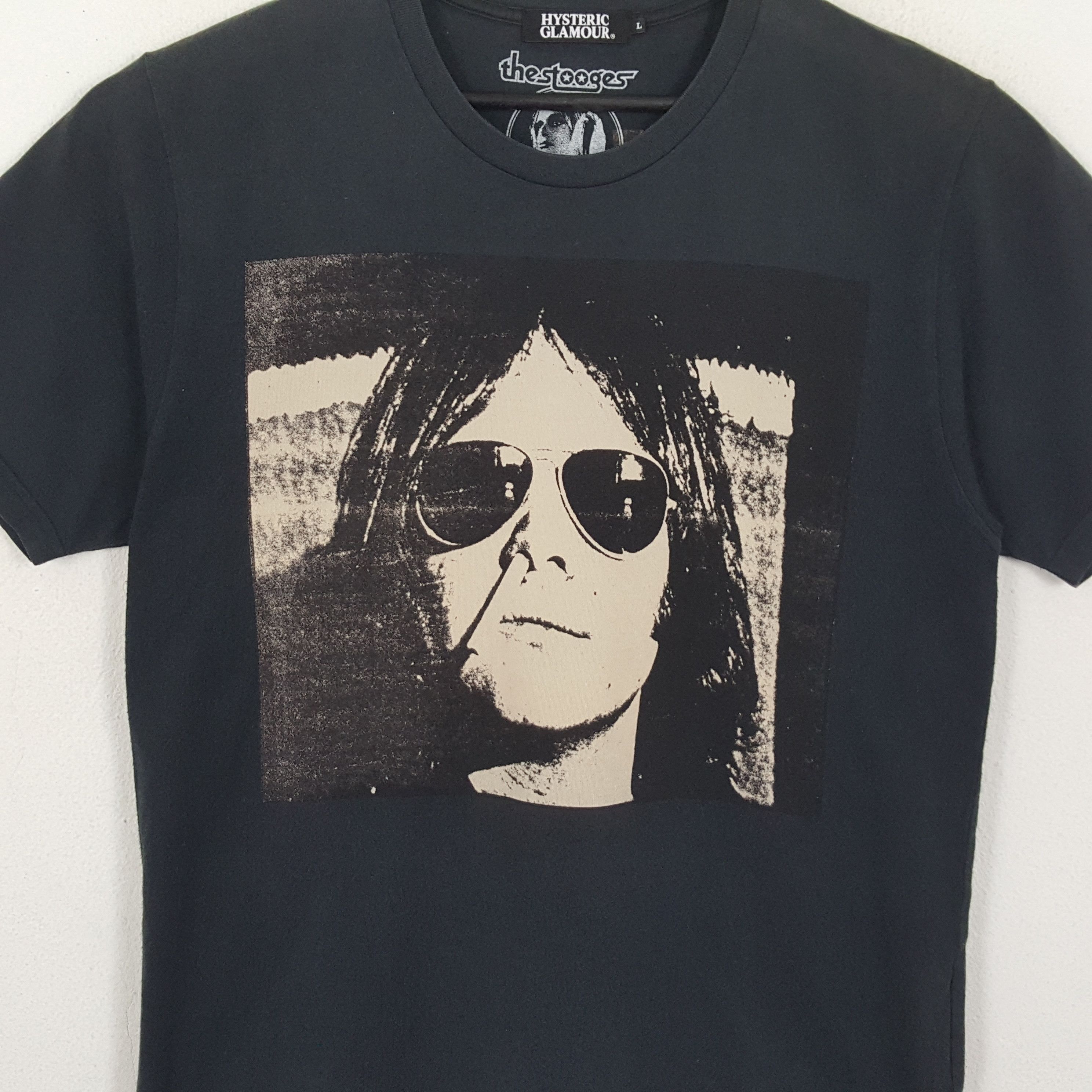 Hysteric Glamour × Japanese Brand × Vintage HYSTERIC GLAMOUR X THE STOOGES Photo Print Style Tshirt Size US M / EU 48-50 / 2 - 2 Thumbnail