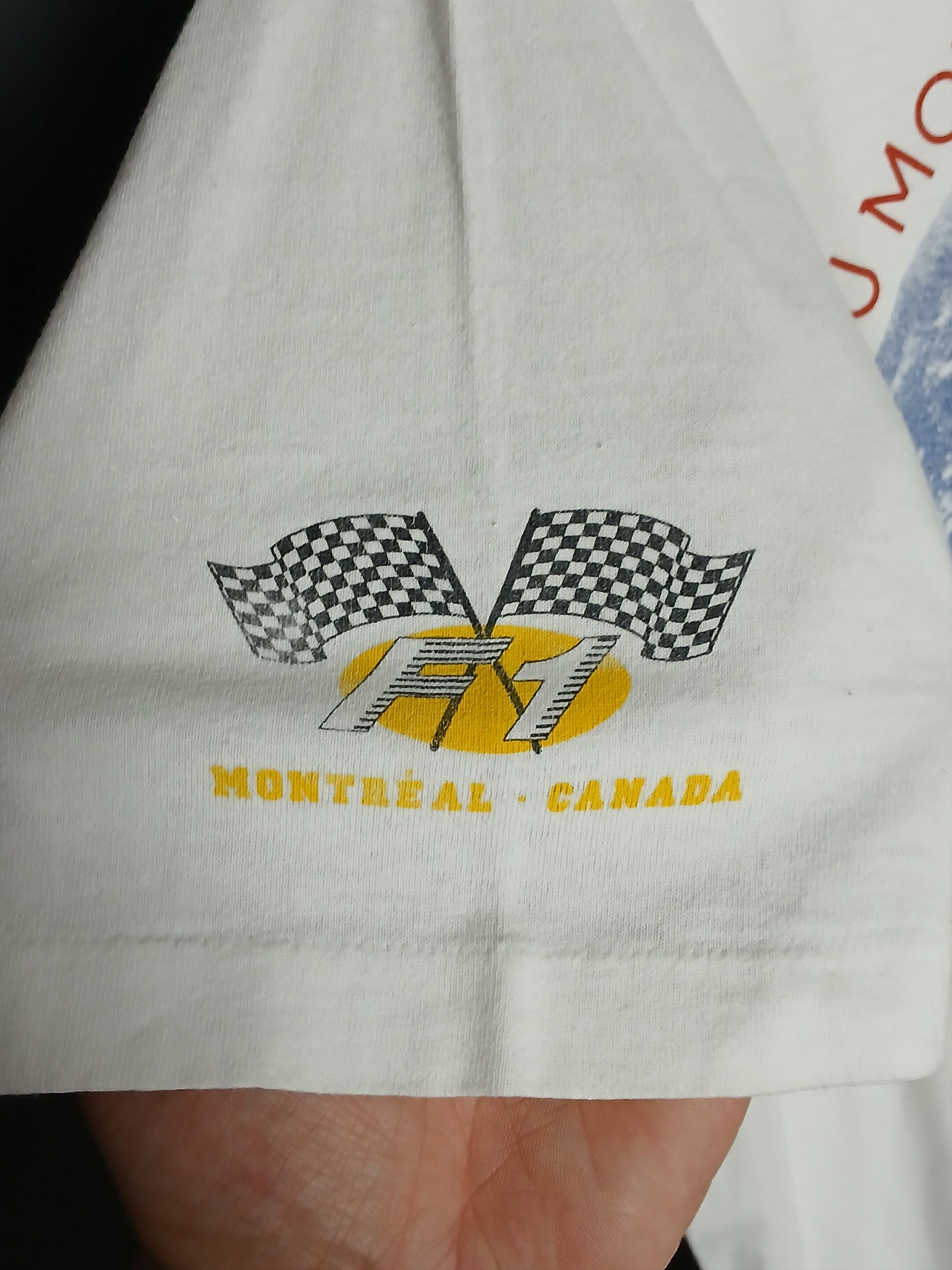Formula 1 × Vintage Vintage Formula 1 Racing Single Stitch T-Shirt Size US XL / EU 56 / 4 - 6 Thumbnail