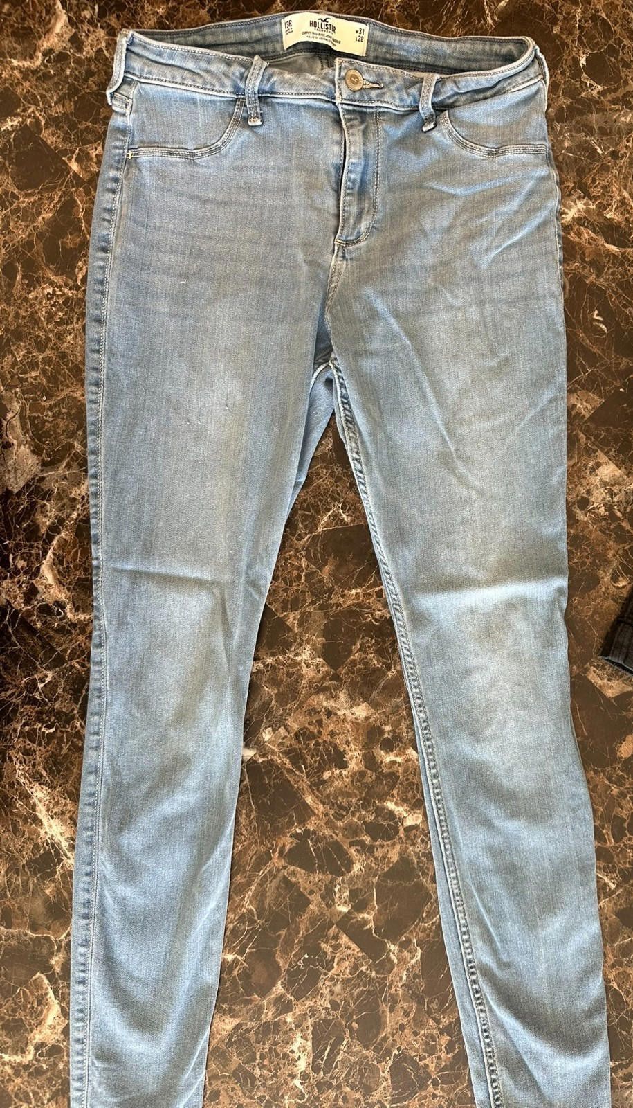 Hollister Hollister Skinny High-Rise Jeans W31 L28 | 13R Size 30" / US 8 / IT 44 - 7 Thumbnail