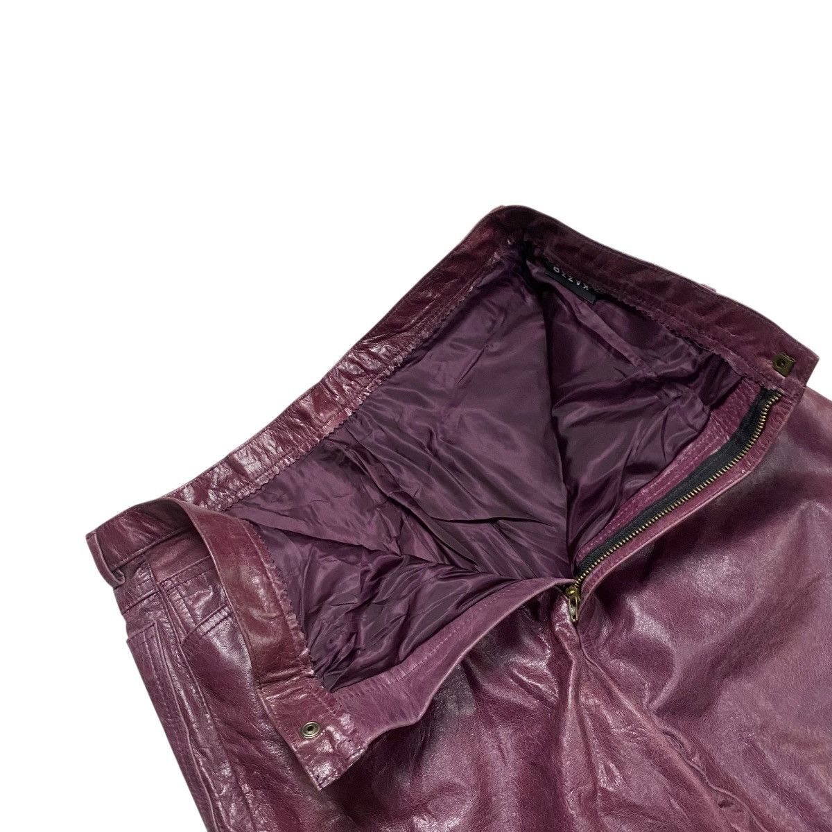 Genuine Leather Kazzo faux straight leather pant Size US 34 / EU 50 - 8 Thumbnail