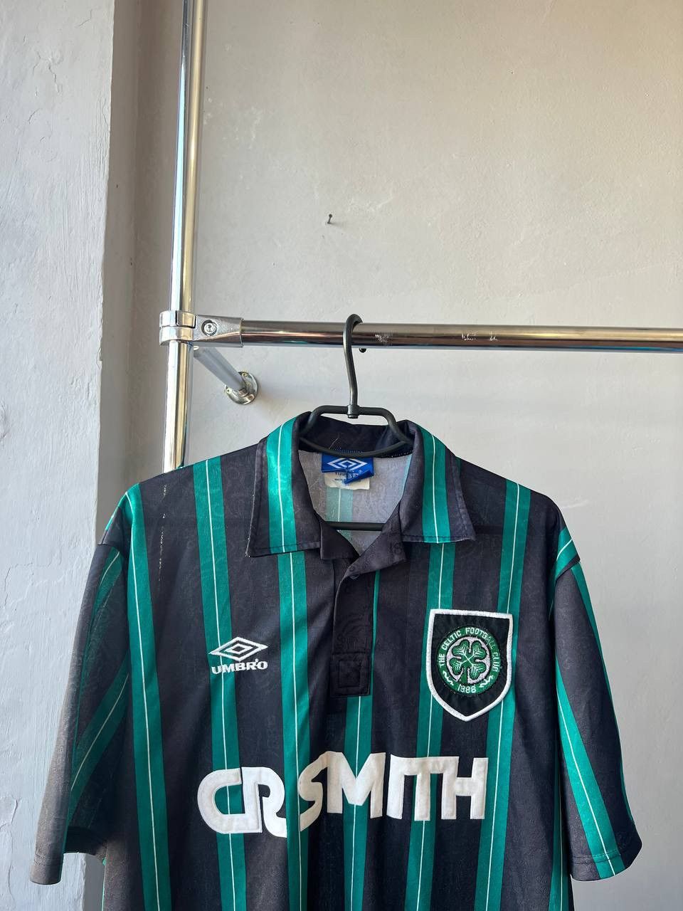 Vintage 1993/94 CELTIC FC AWAY SOCCER JERSEY FOOTBALL SHIRT UMBRO XL Size US XL / EU 56 / 4 - 3 Thumbnail