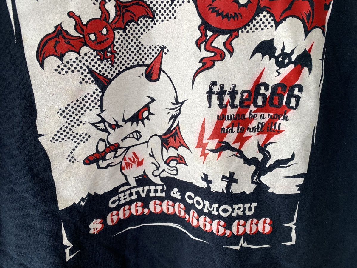 Anime 🔥1990s COPS Ftte 666 Japan Bat and Satanic Wanted Size US M / EU 48-50 / 2 - 6 Thumbnail
