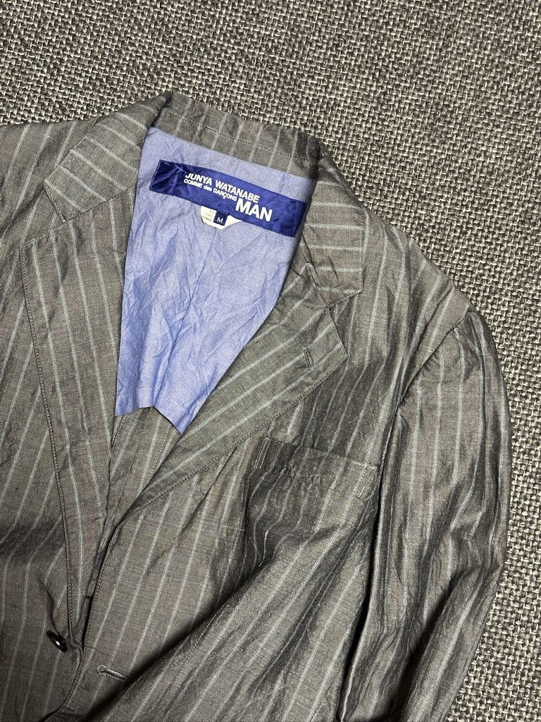 Junya Watanabe commedes garcons man stripe jacket Size US M / EU 48-50 / 2 - 1 Thumbnail