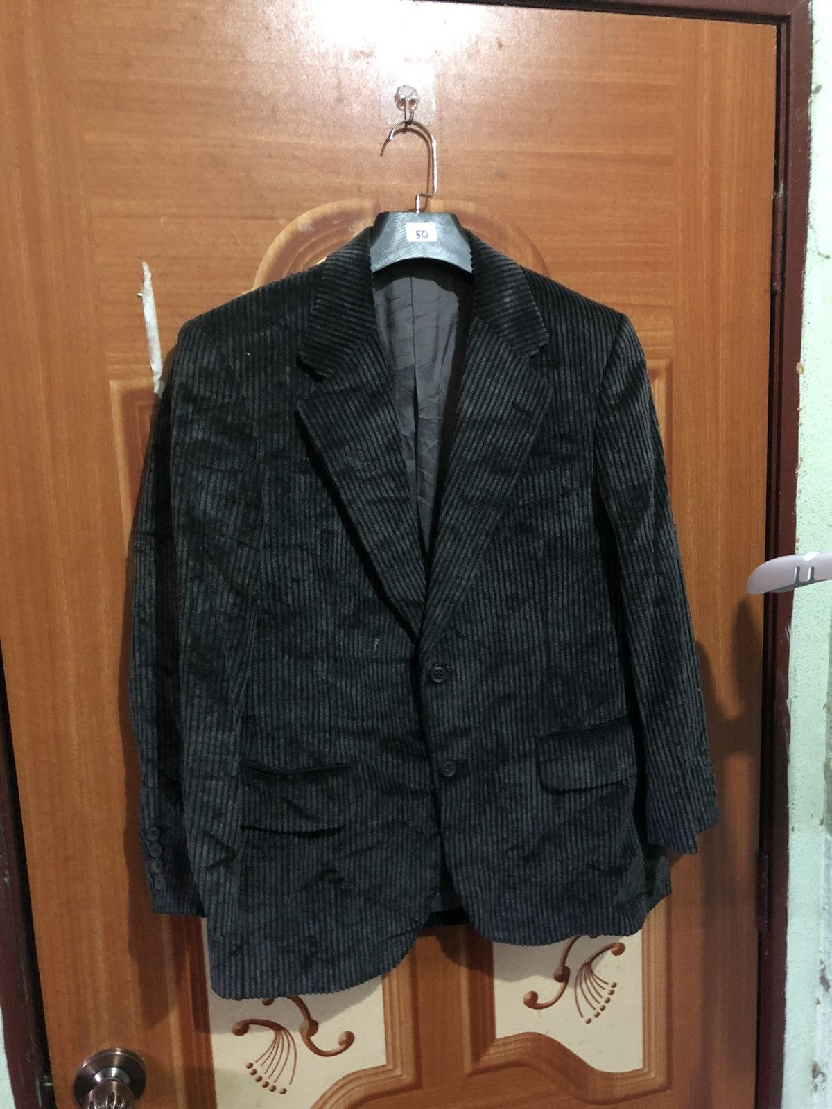 Burberry Burberrys Vintage Made in Japan Corduroy Blazer Size 38R - 1 Thumbnail