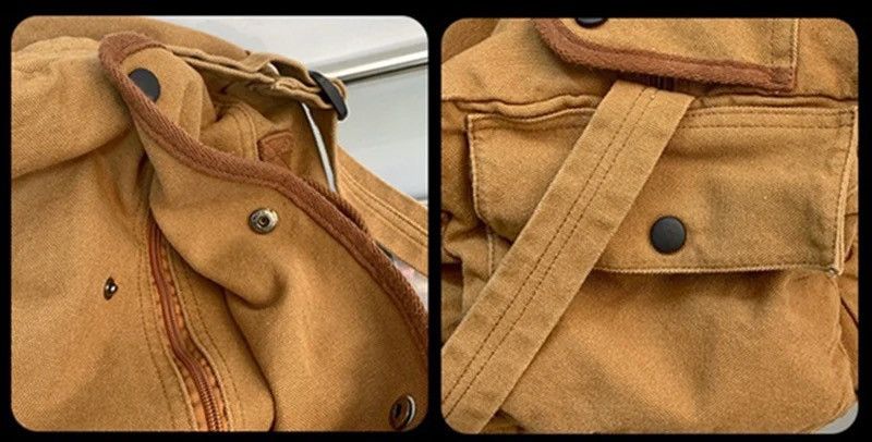 Vintage Utility grunge military messenger shoulder bag Size ONE SIZE - 9 Thumbnail
