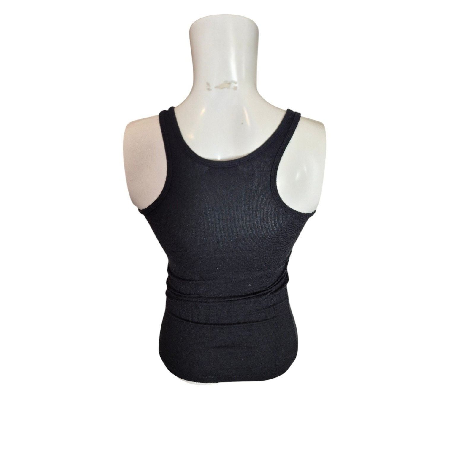 ATM Anthony Thomas Melillo ATM Boy Rib Knit Semi-Sheer Boy Tanks Modal Tissue Weight Bl Size S / US 4 / IT 40 - 6 Thumbnail