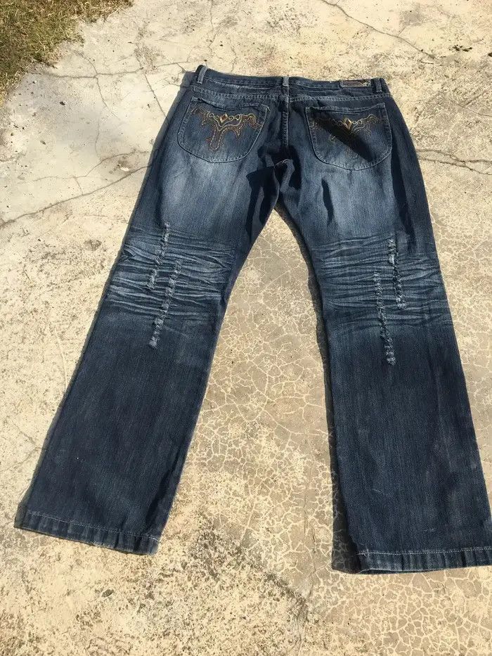 Japanese Brand Japanese branded FADED JEANS Size US 36 / EU 52 - 2 Thumbnail