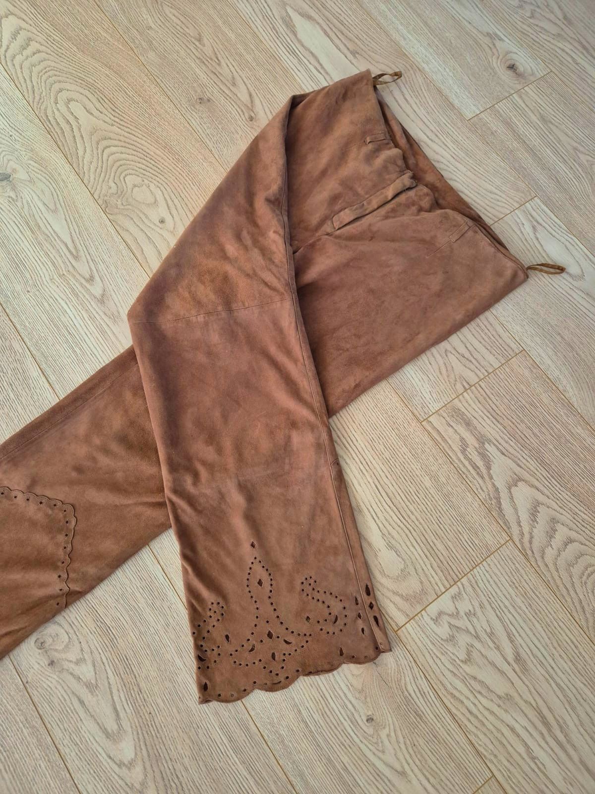 Iris von Arnim Iris Von Arnim Leather Pants Size 30" / US 8 / IT 44 - 3 Thumbnail